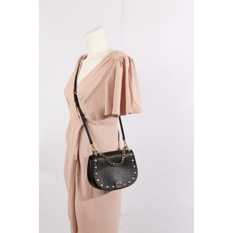 Kate Spade Black Embellished Laurel Crossbody Bag