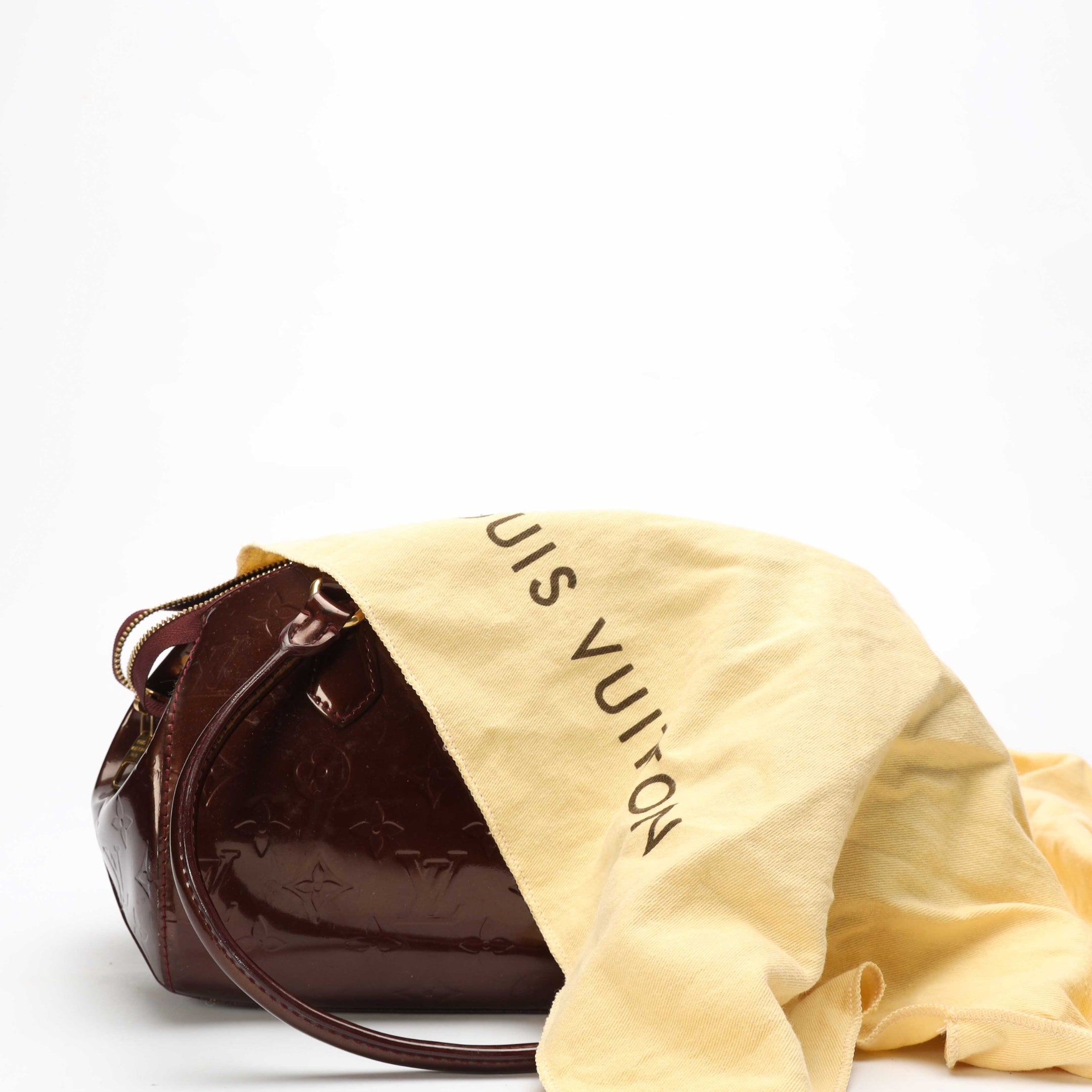 Louis Vuitton Rouge Monogram Vernis Sherwood PM Bag