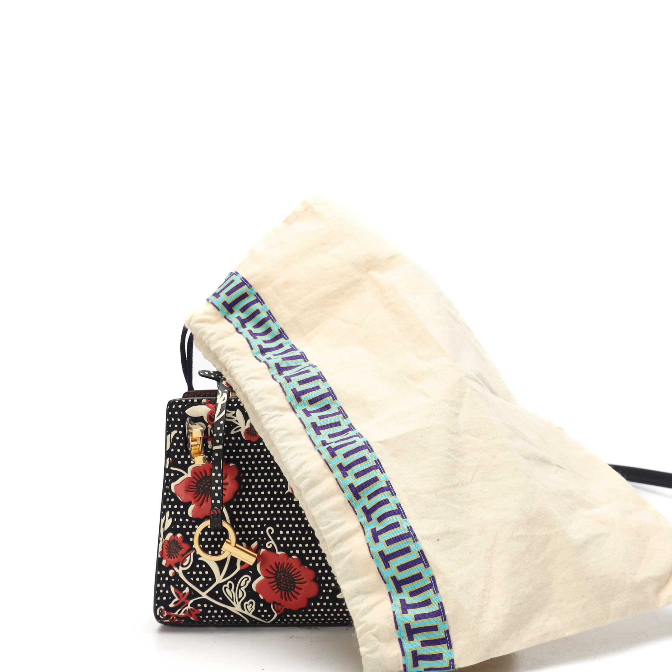 Tory Burch Lee Radziwill Floral Top handle bag