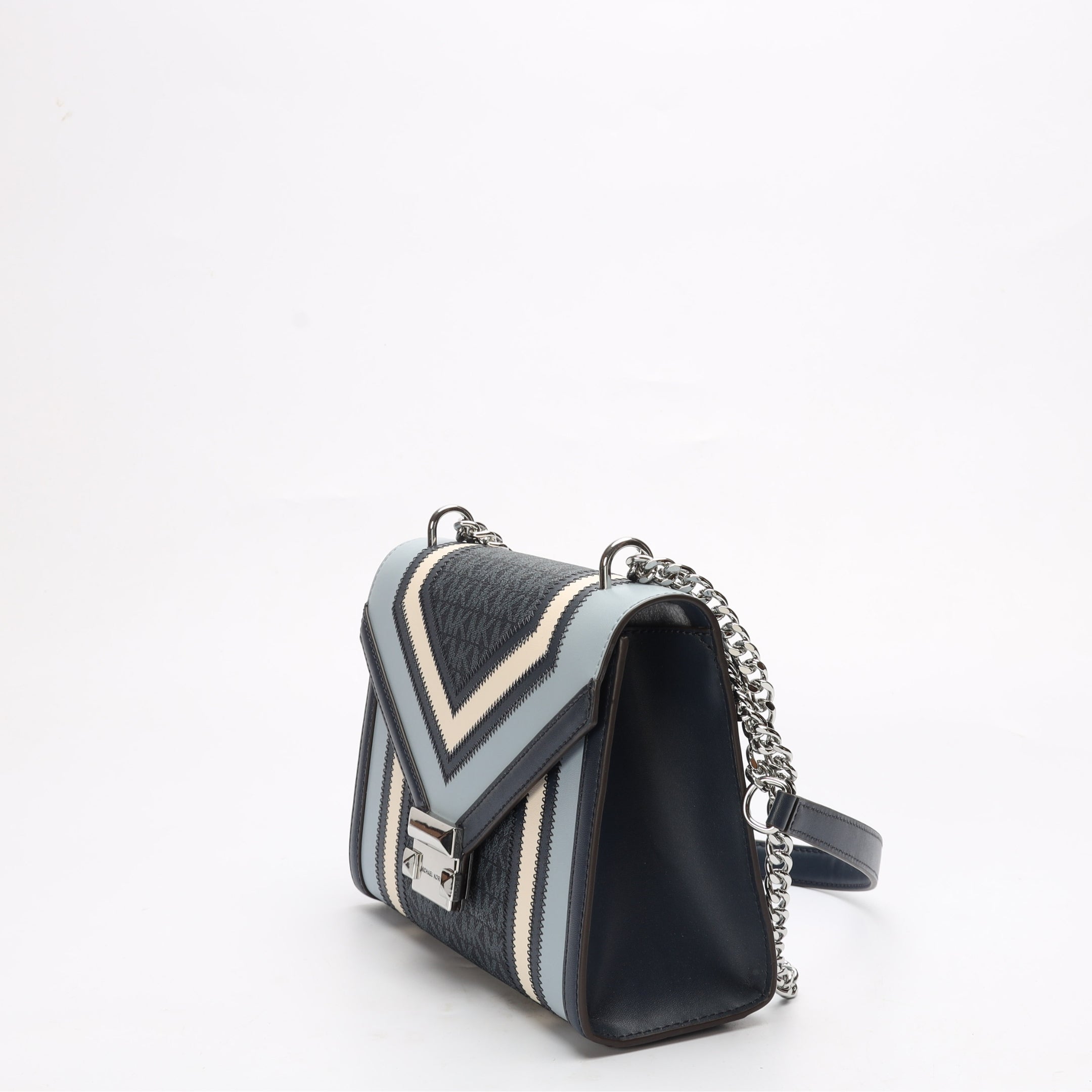 Michael Kors Whitney Denim Logo Crossbody Bag