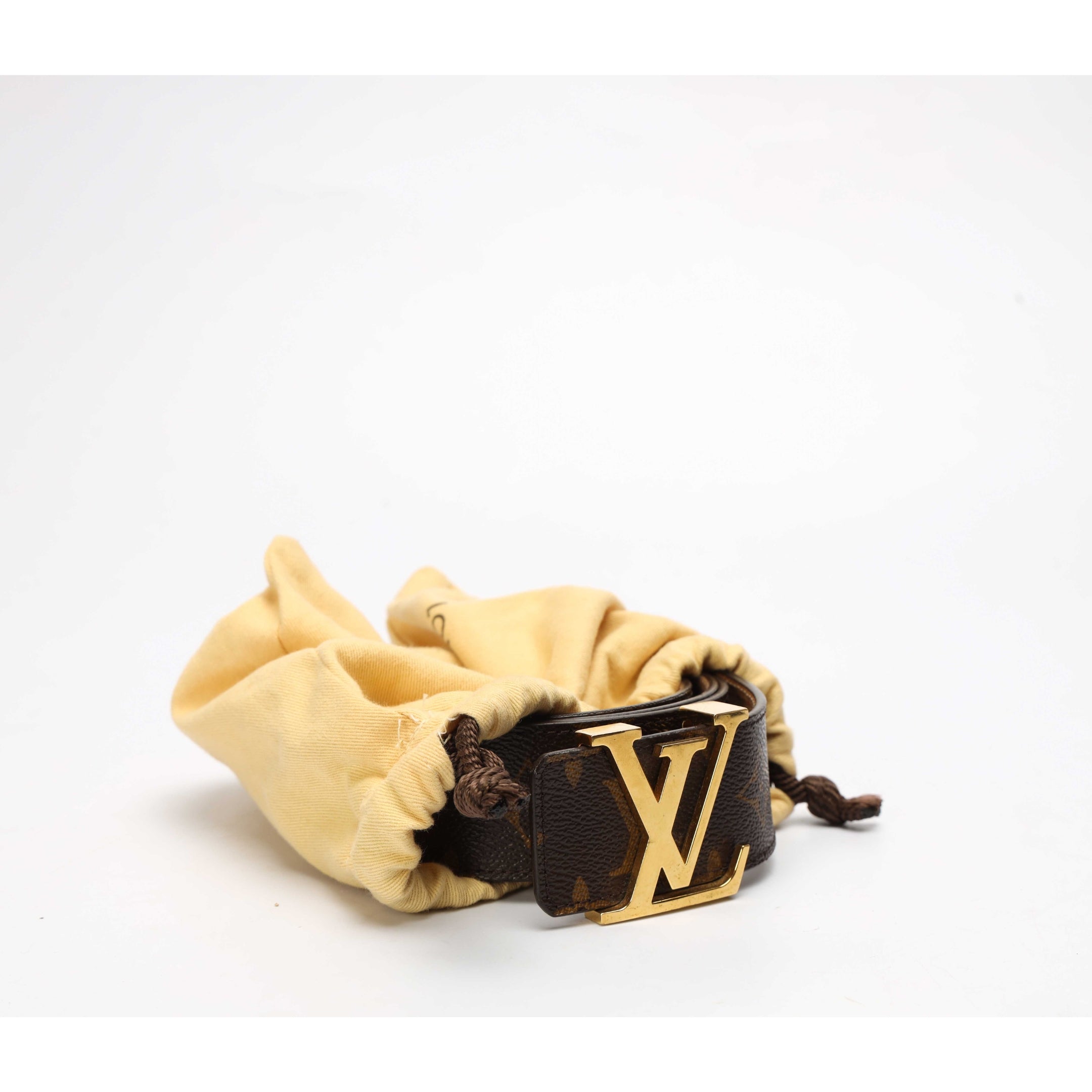 Louis Vuitton Monogram Canvas Initiales Belt