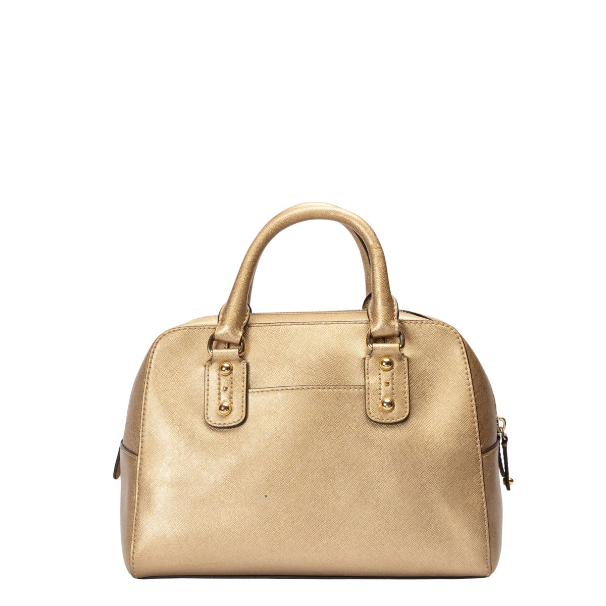 Michael Kors Gold Dome Satchel