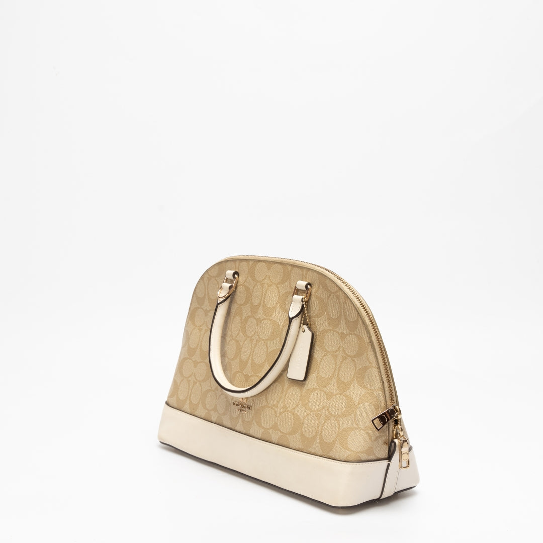 Coach Signature Canvas Sierra Satchel