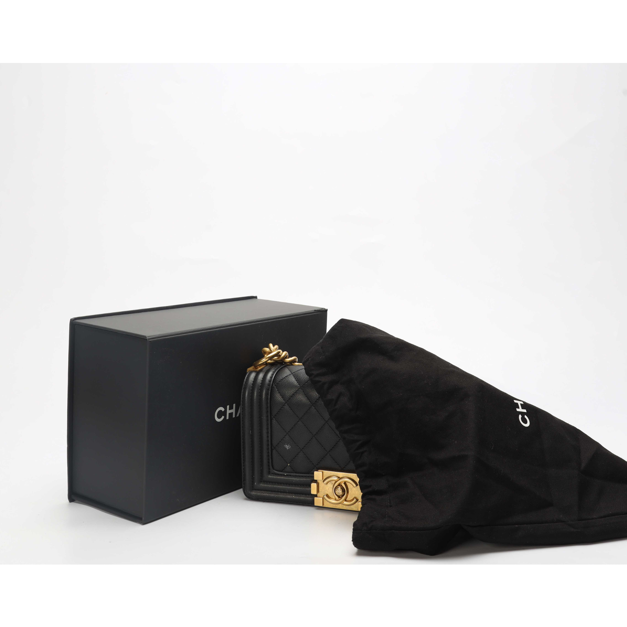 Chanel Boy Black Flap Bag