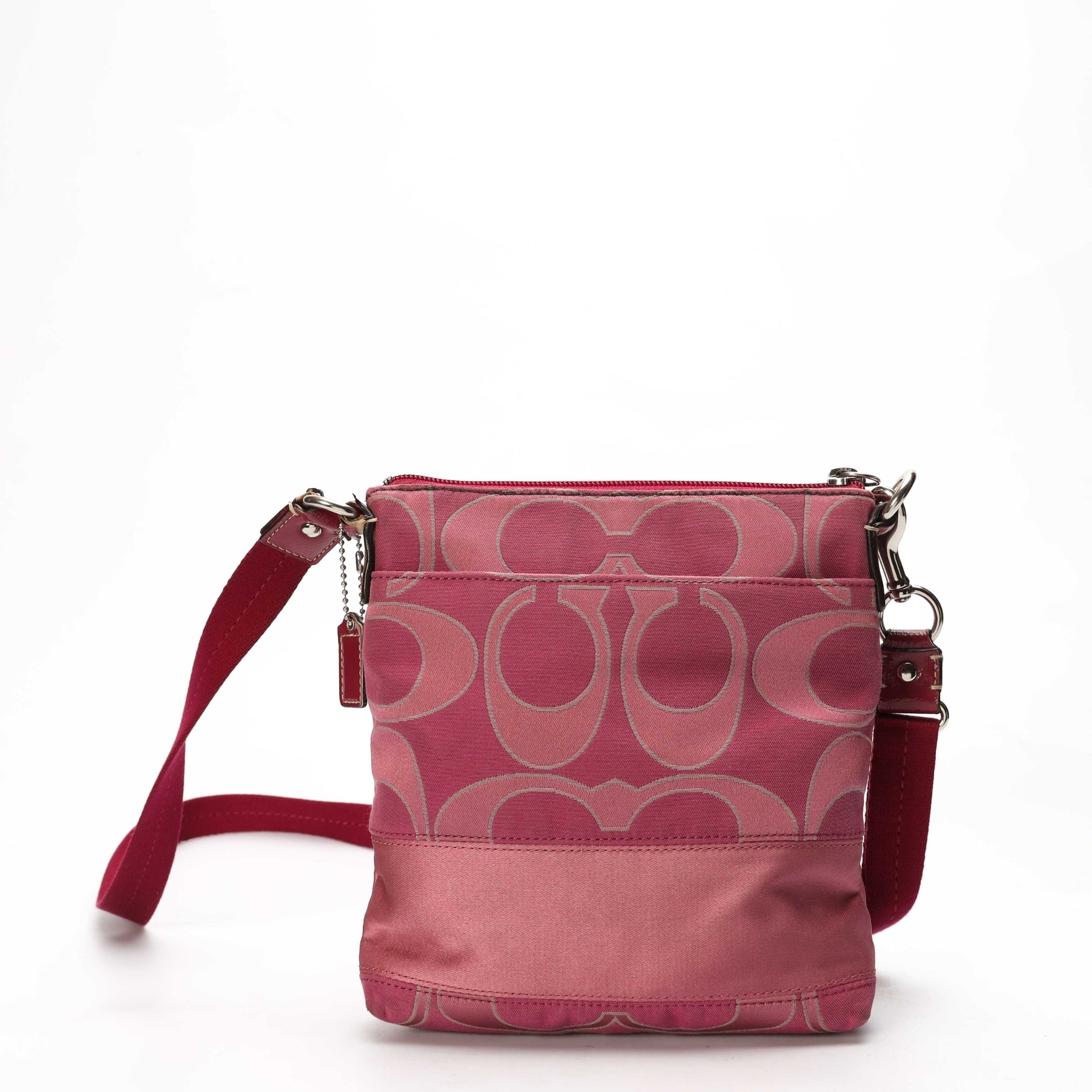 Coach Pink File Crossbody Bag