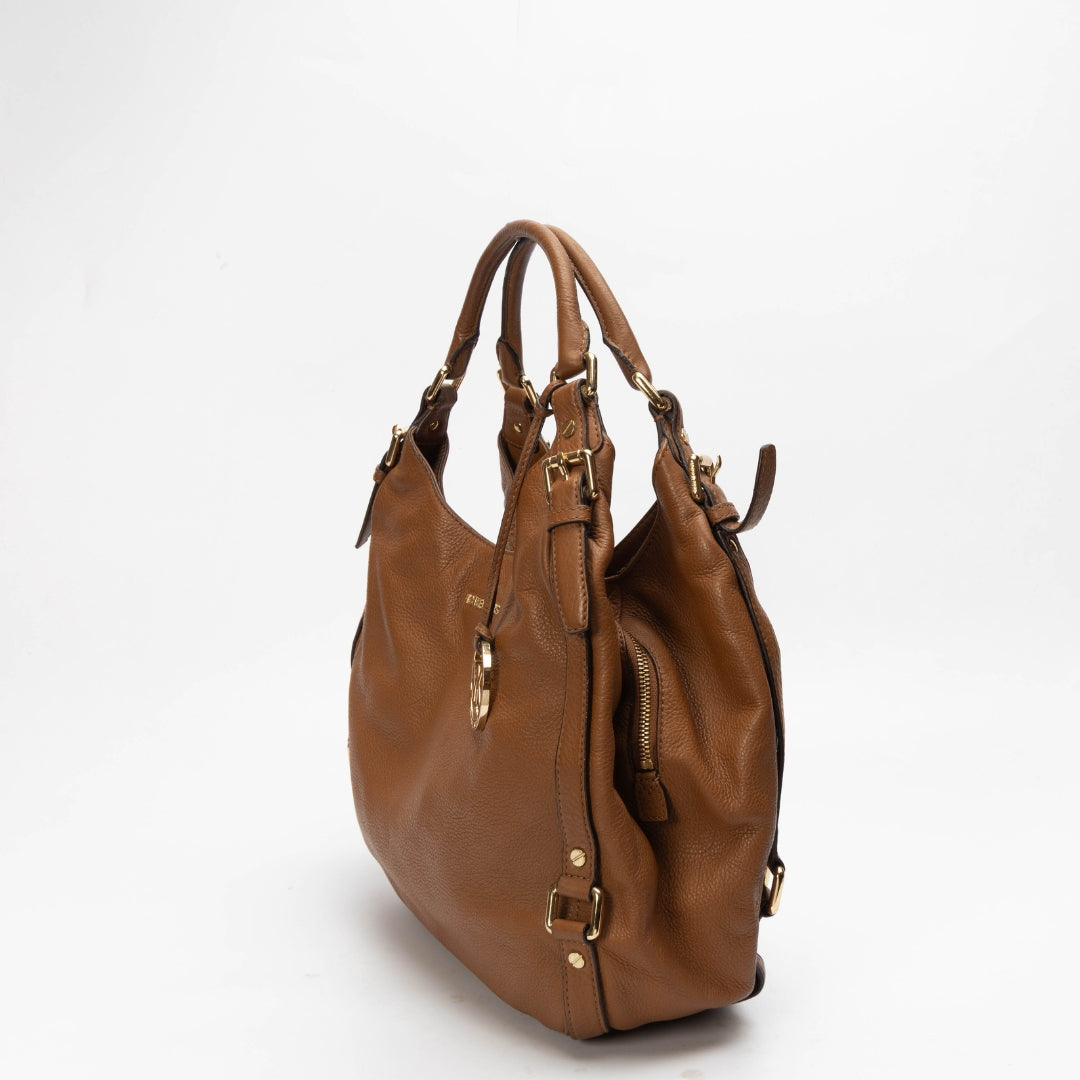 Michael Kors Bedford Brown Hobo Bag