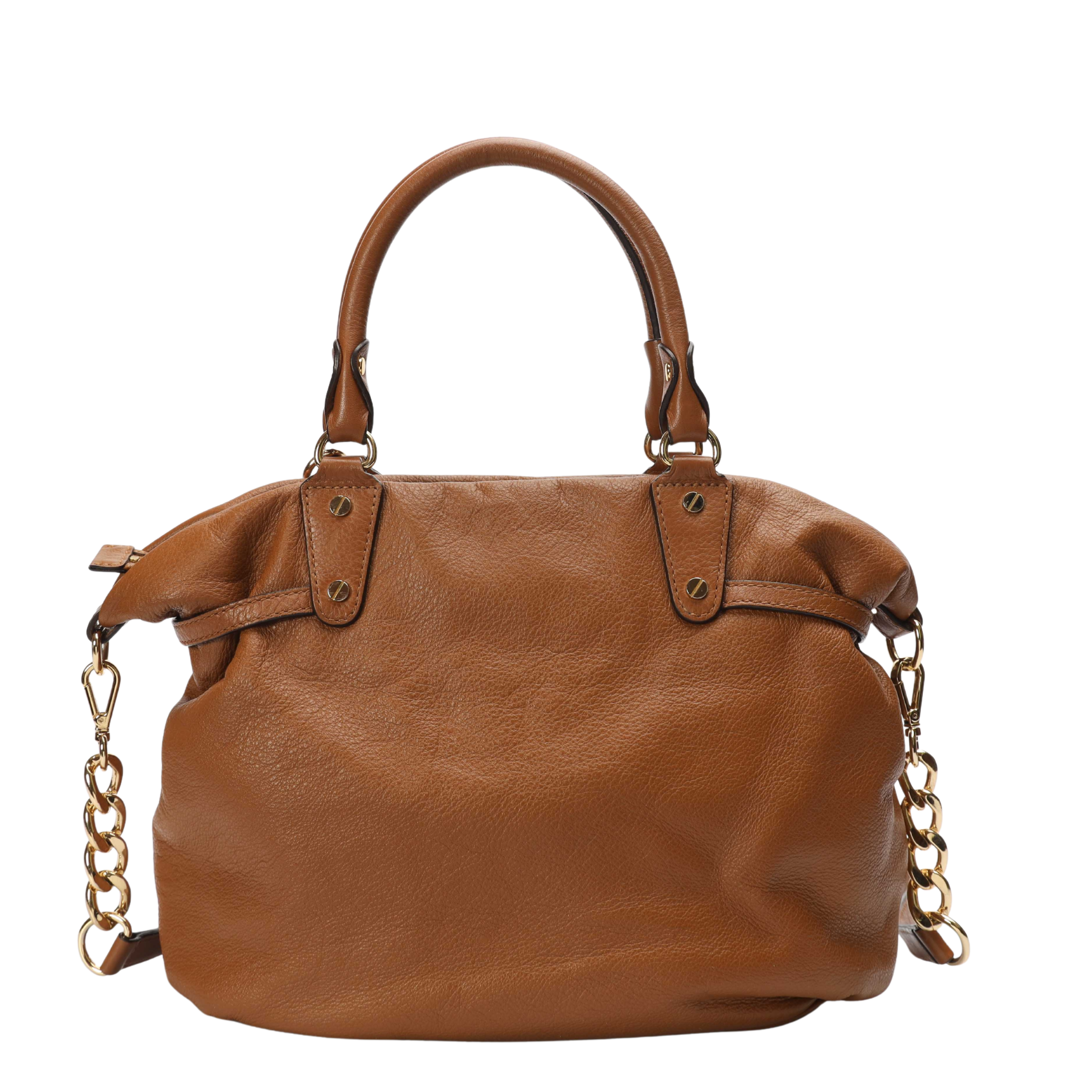 Michael Kors Tassel Brown Satchel