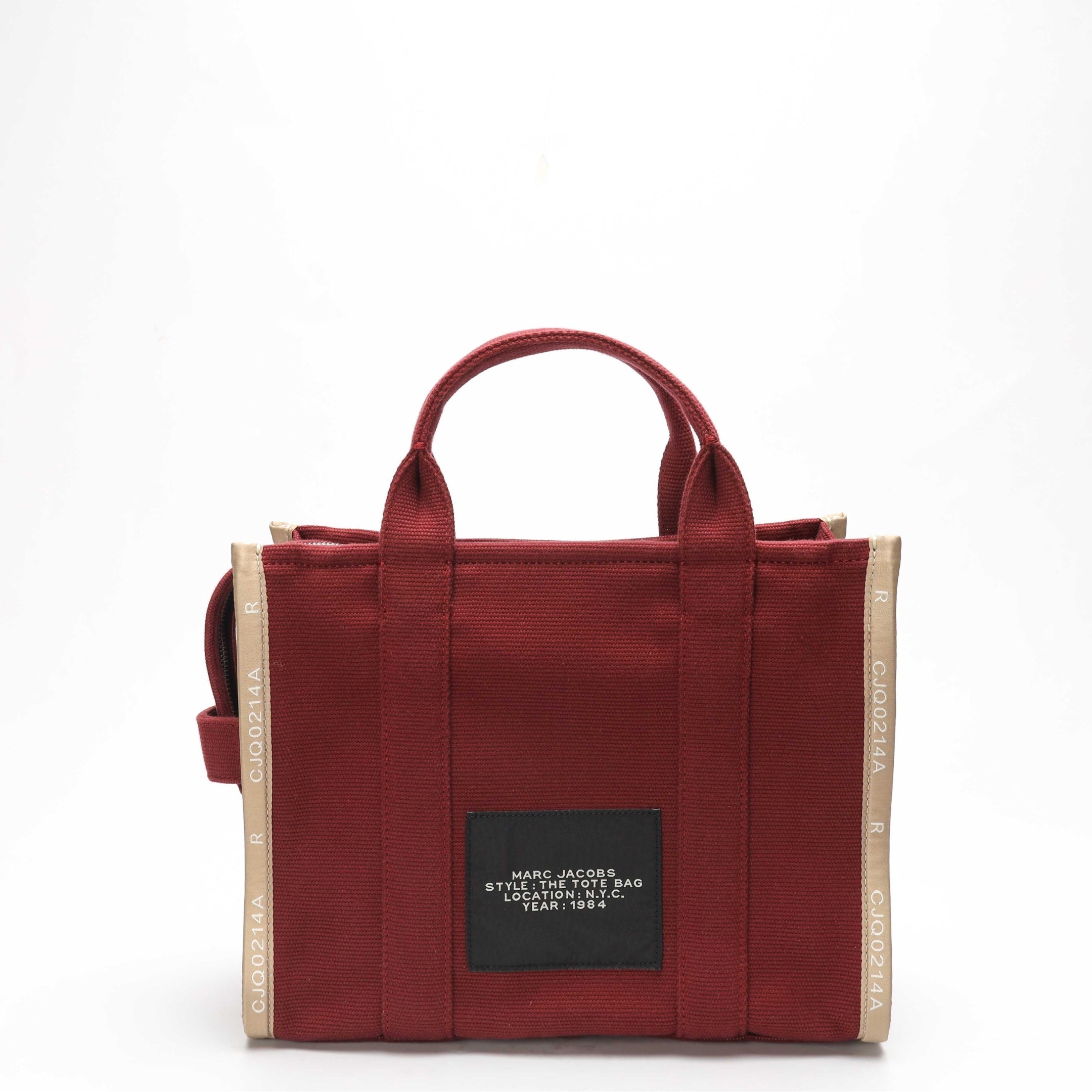 Marc Jacobs The Jacquared Maroon Tote