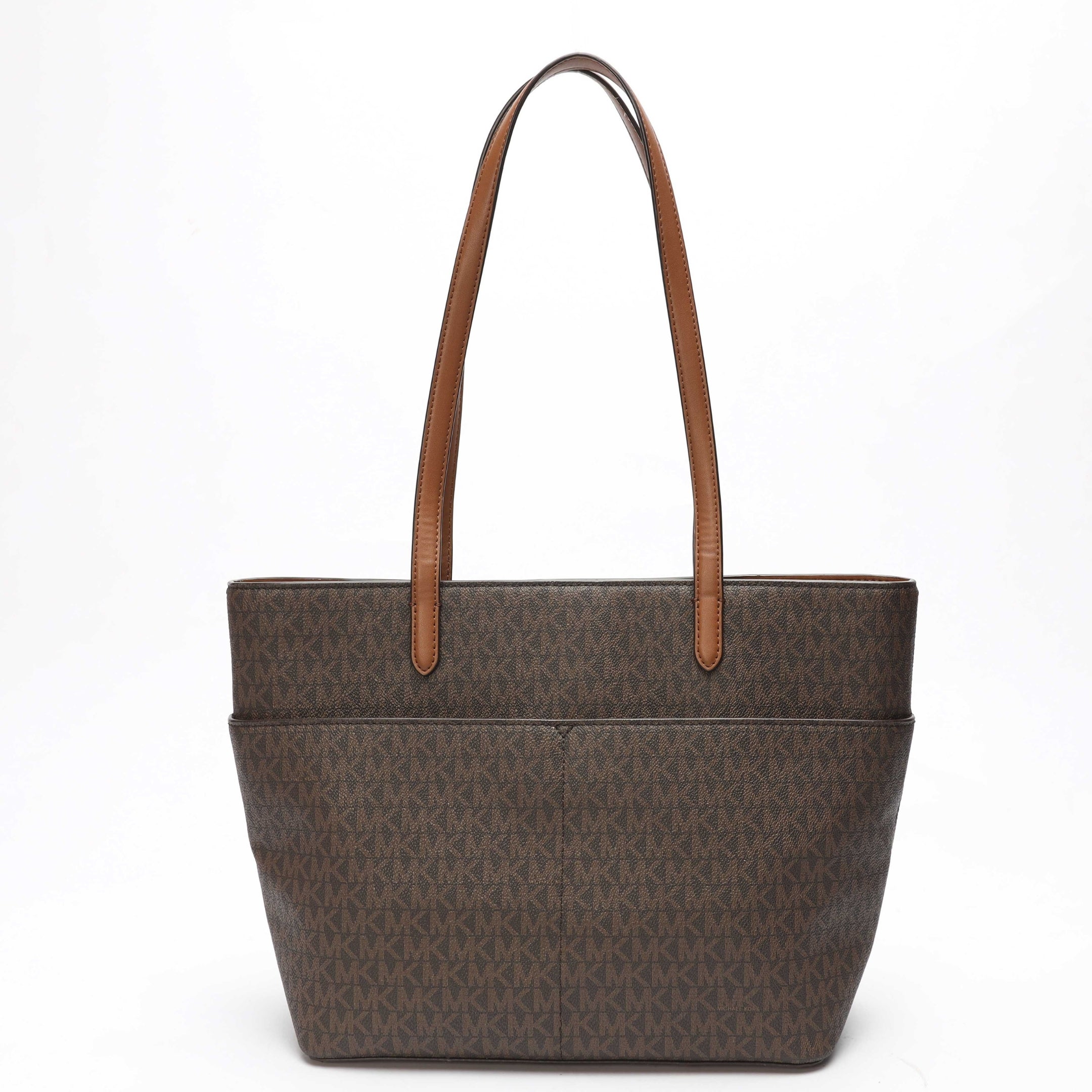 Michael Kors Brown Bedford Medium Logo Tote