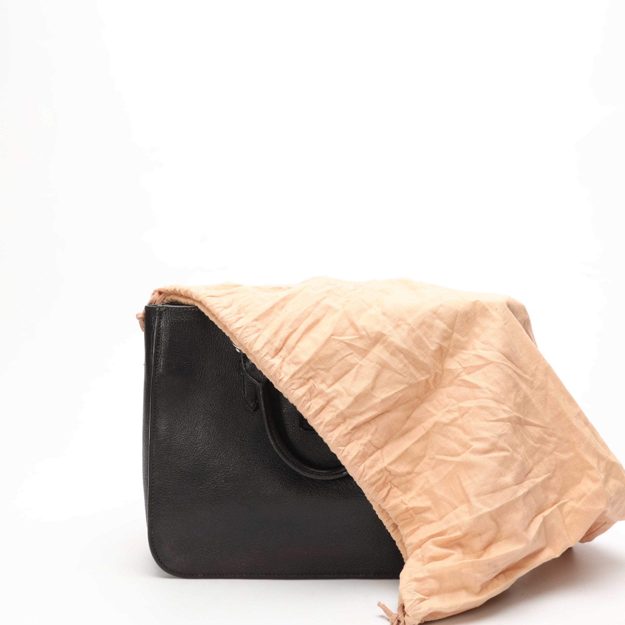 Miu Miu Black Madras Tote