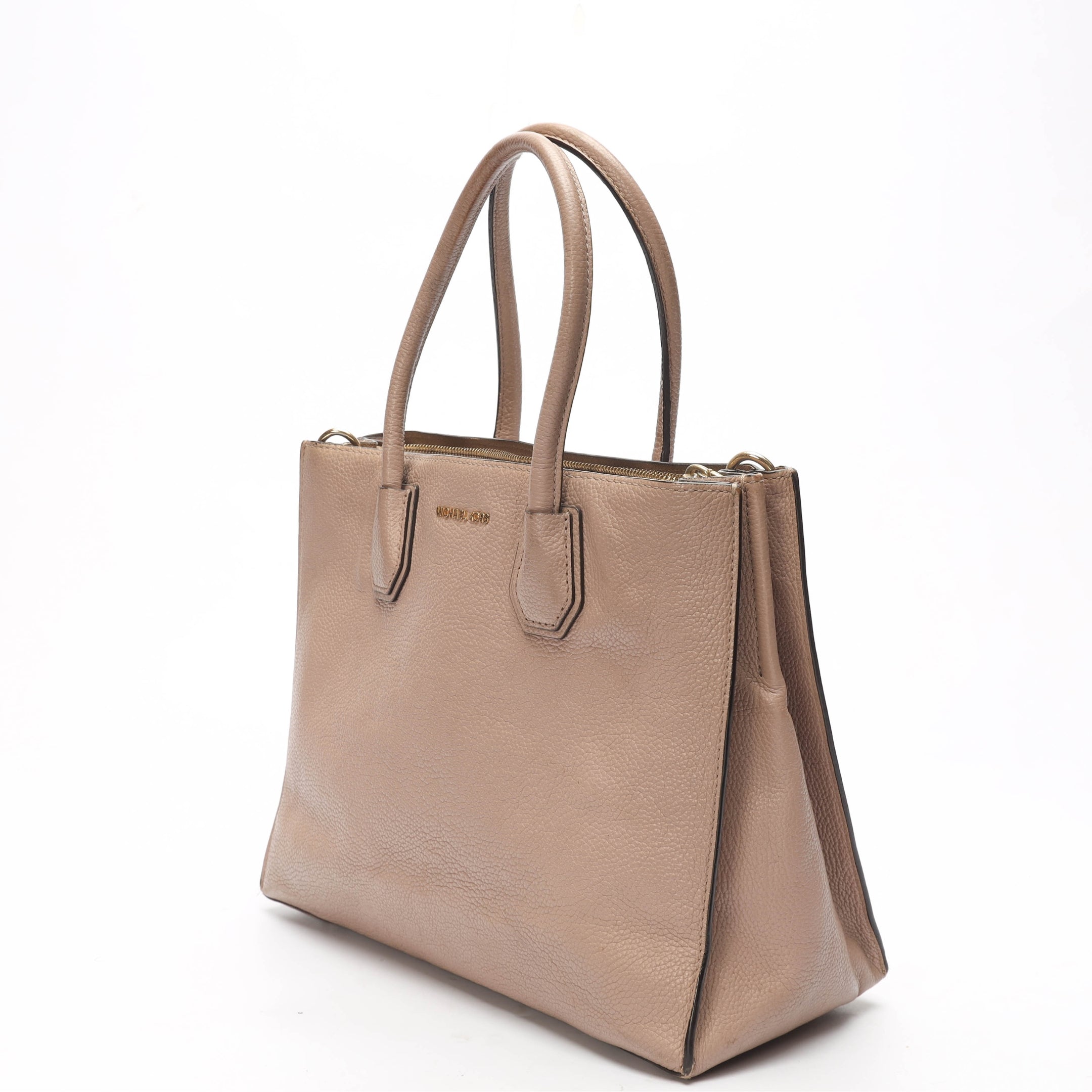 Michael Kors Mercer Large Pink Convertible Tote