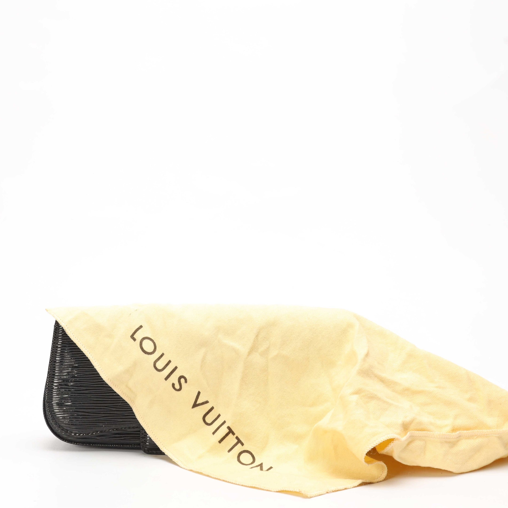 Louis Vuitton Black Electric Epi Leather Sobe Clutch