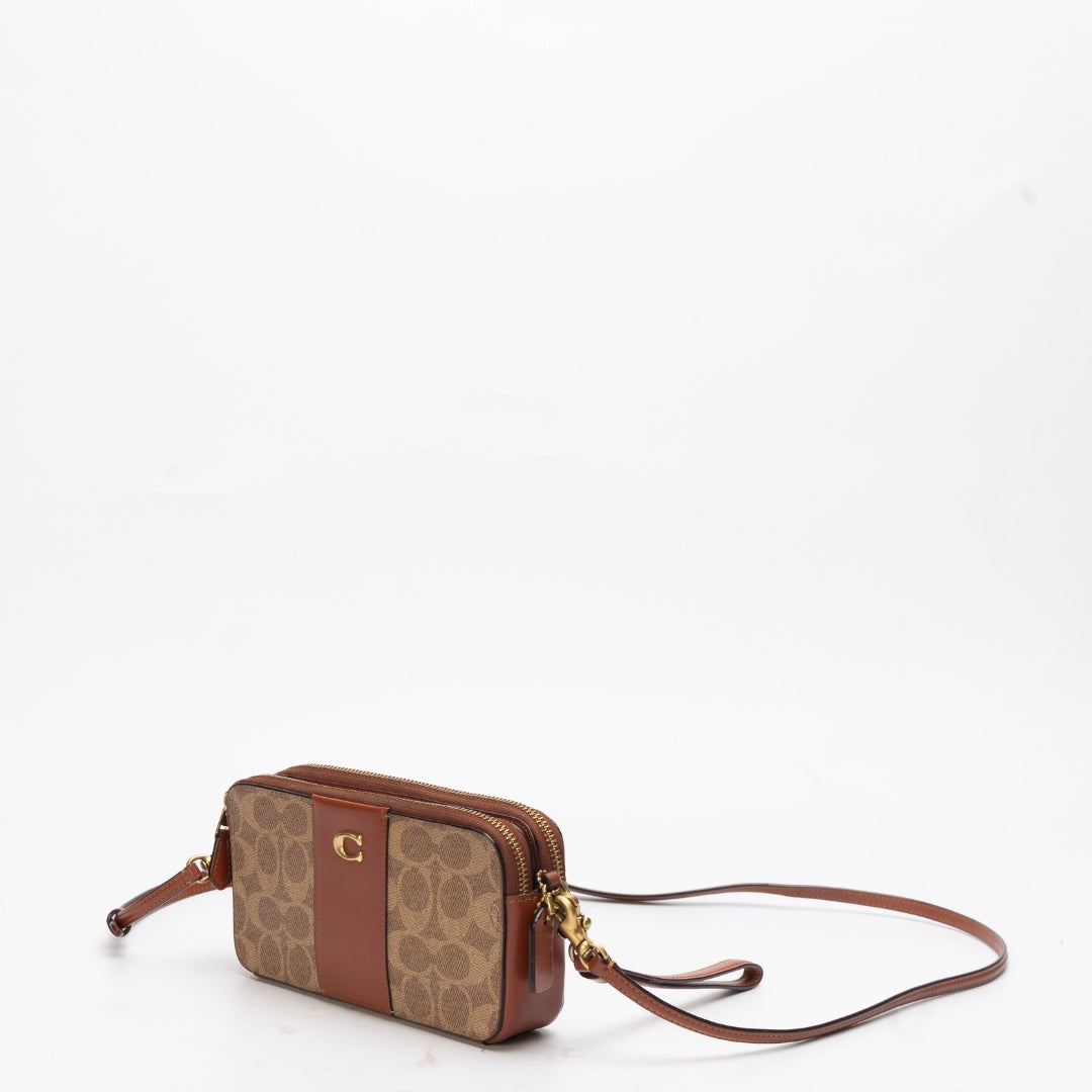 Coach Kira Crossbody In Colorblock Signature Canvas