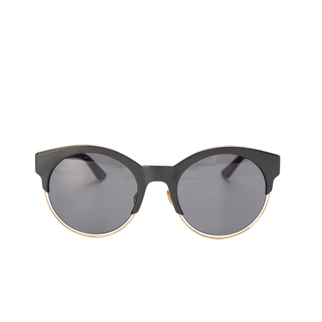 Christian Dior Black Acetate Frame Sunglasses