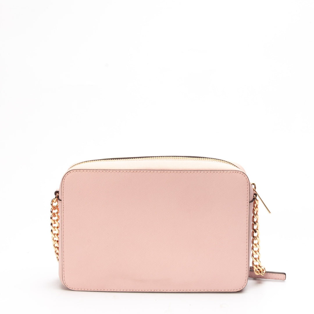 Michael Kors Rose Houston Crossgrain Sling Bag