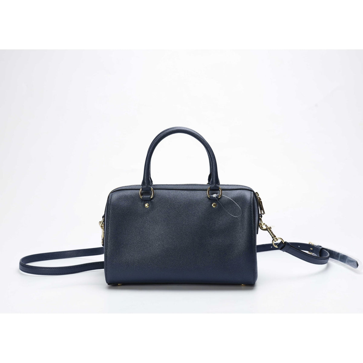 Coach Rowan Navy Satchel