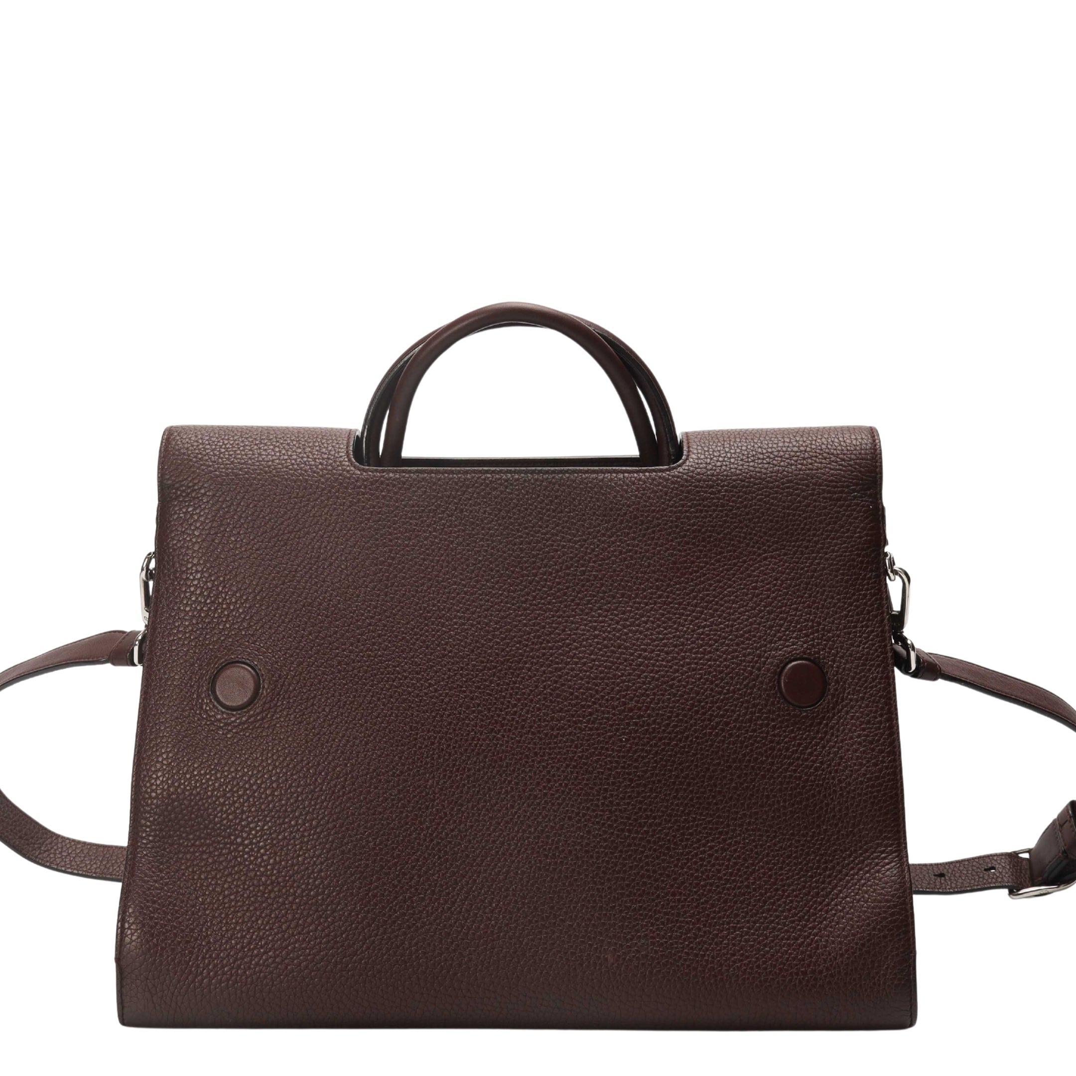 Christian Dior Diorever Burgundy Top Handle Bag