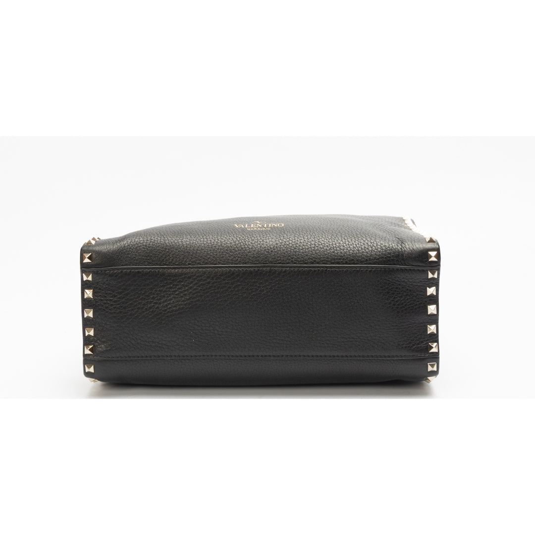 Valentino Garavani Rockstud Black Tote Bag