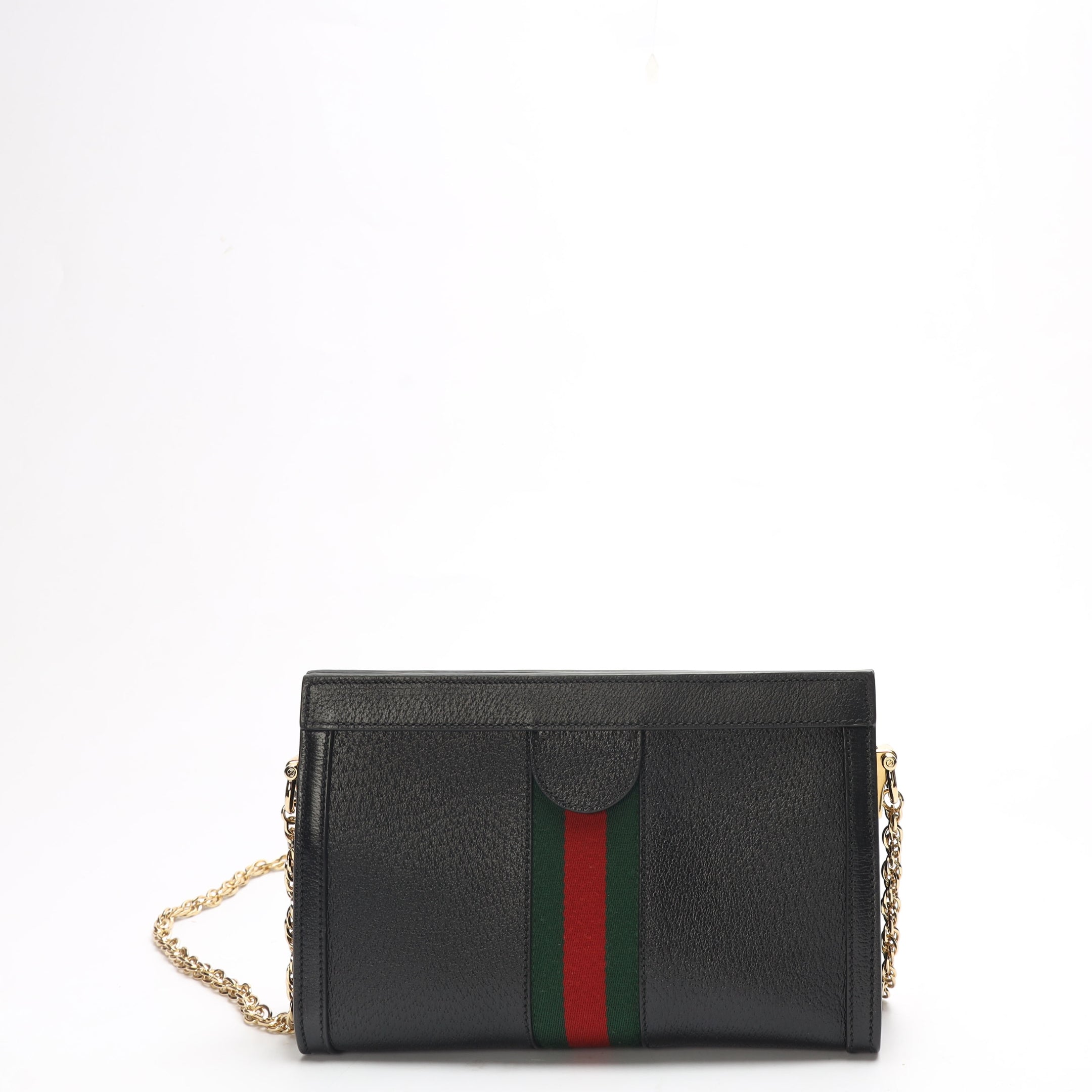 Gucci Black Web Ophidia Shoulder Bag