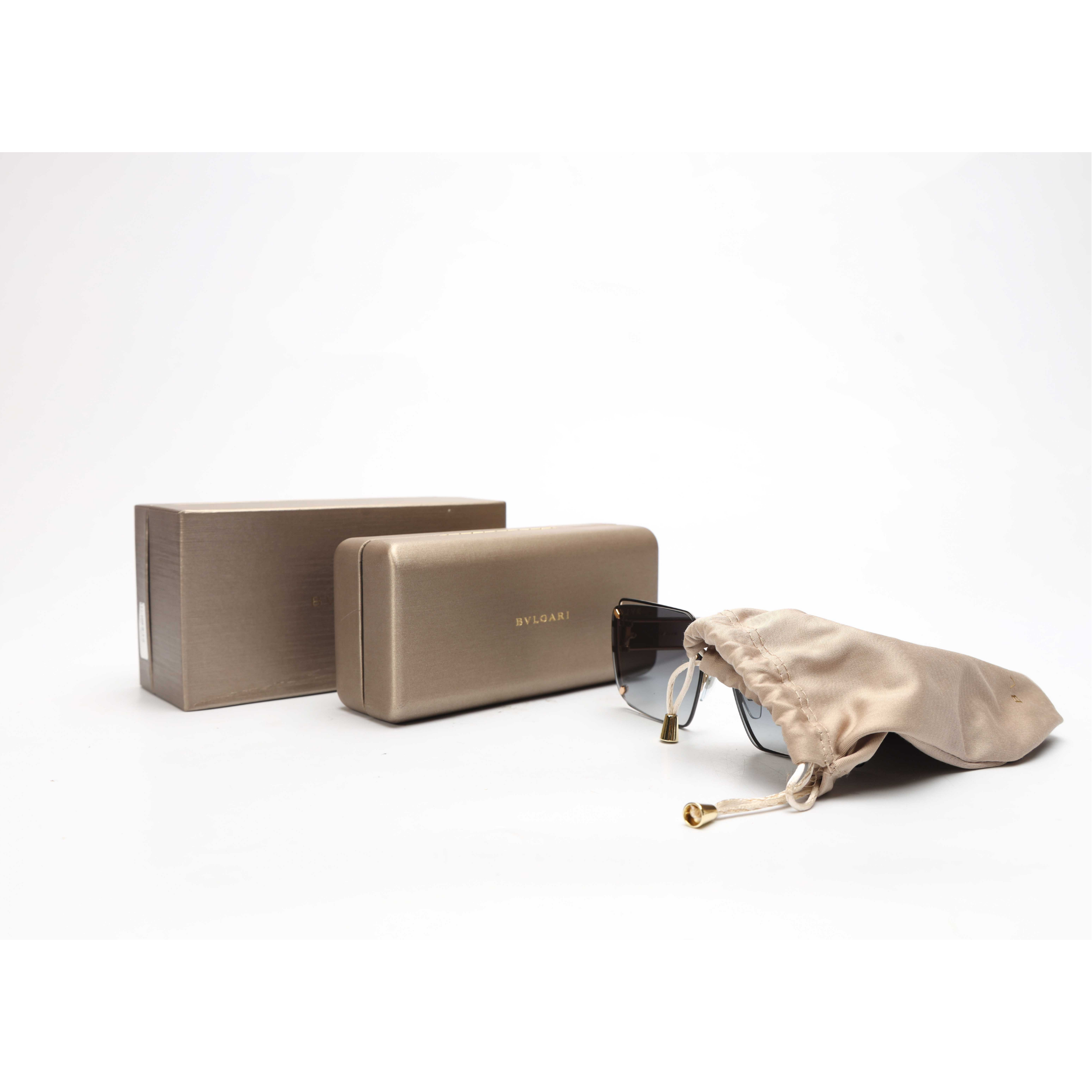 Bulgari Gradient Square Sunglasses