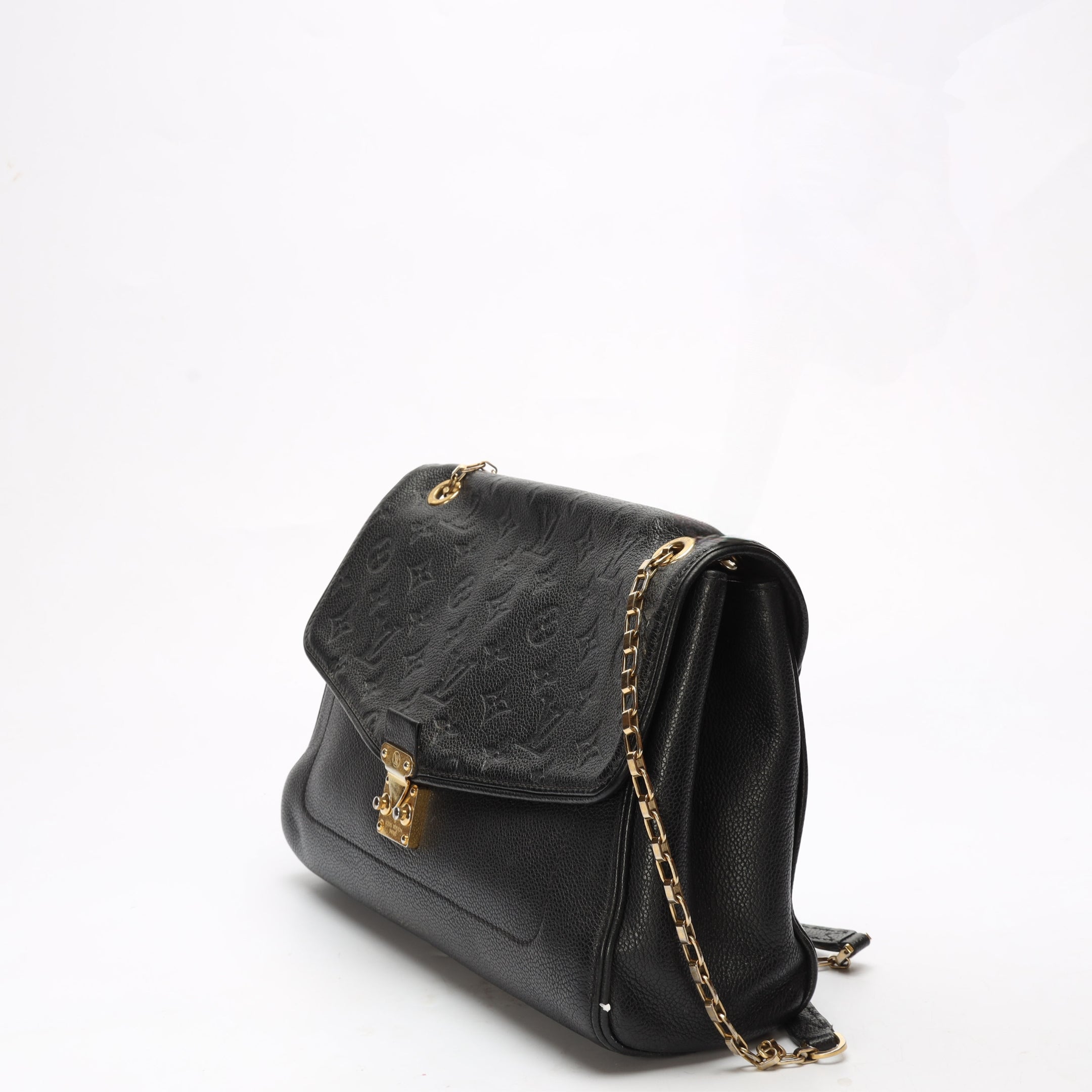 Louis Vuitton Black Empreinte Saint Germain Bag