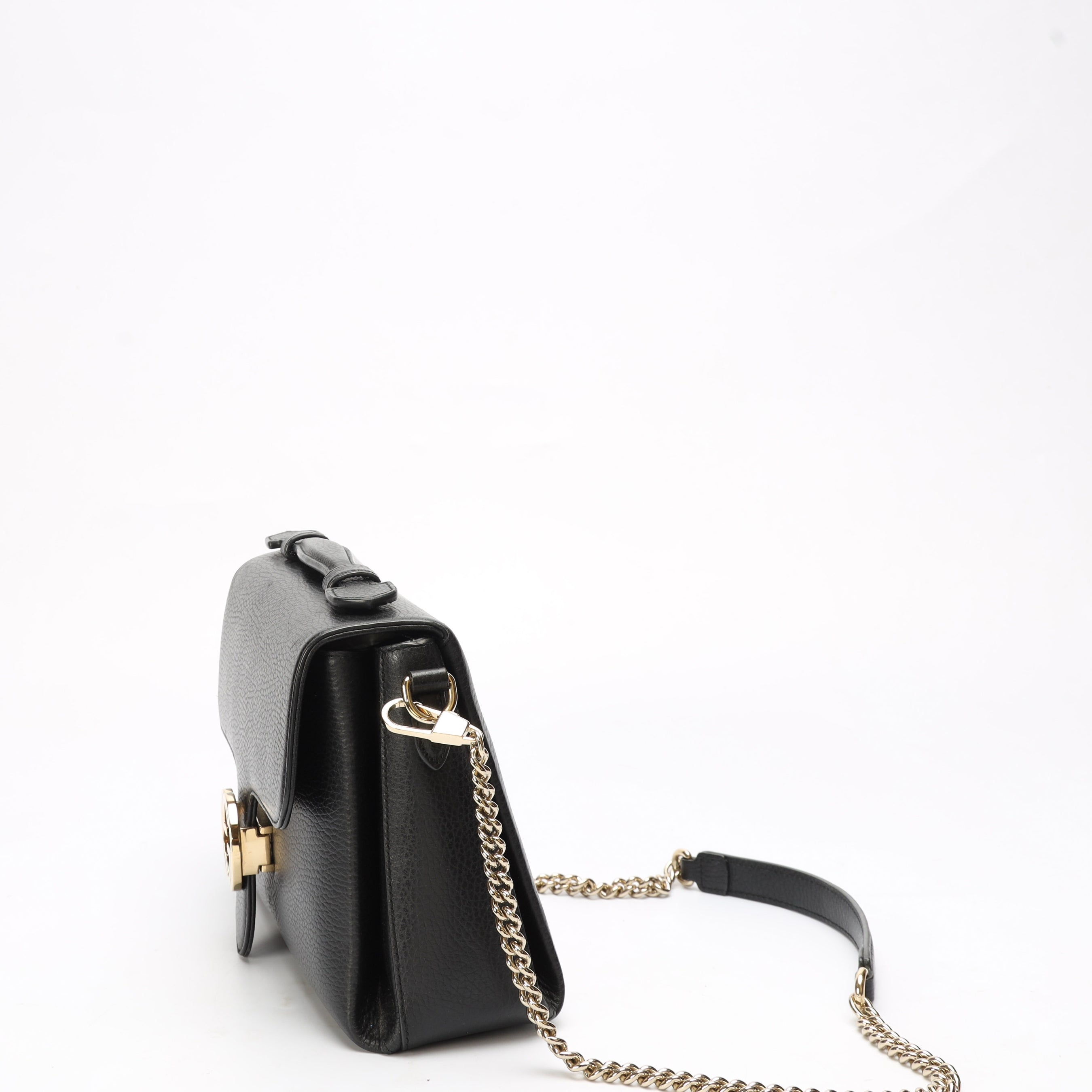 Gucci Interlocking GG Black Crossbody Bag