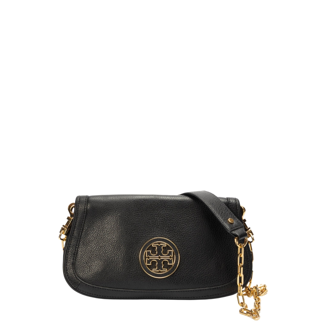 Tory Burch Amanda Logo Flap Crossbody Bag