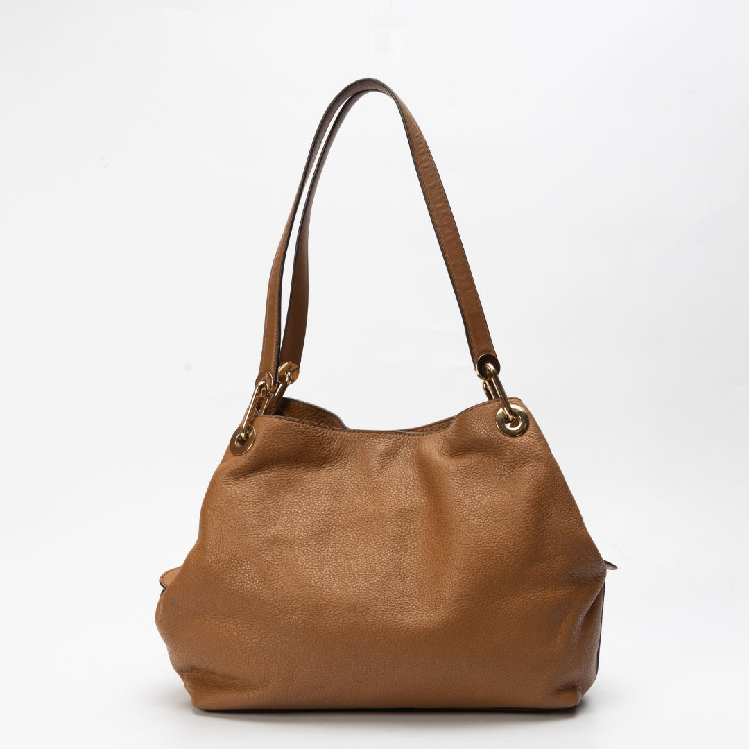 Michael Kors Raven Large Leather Shoulder Bag