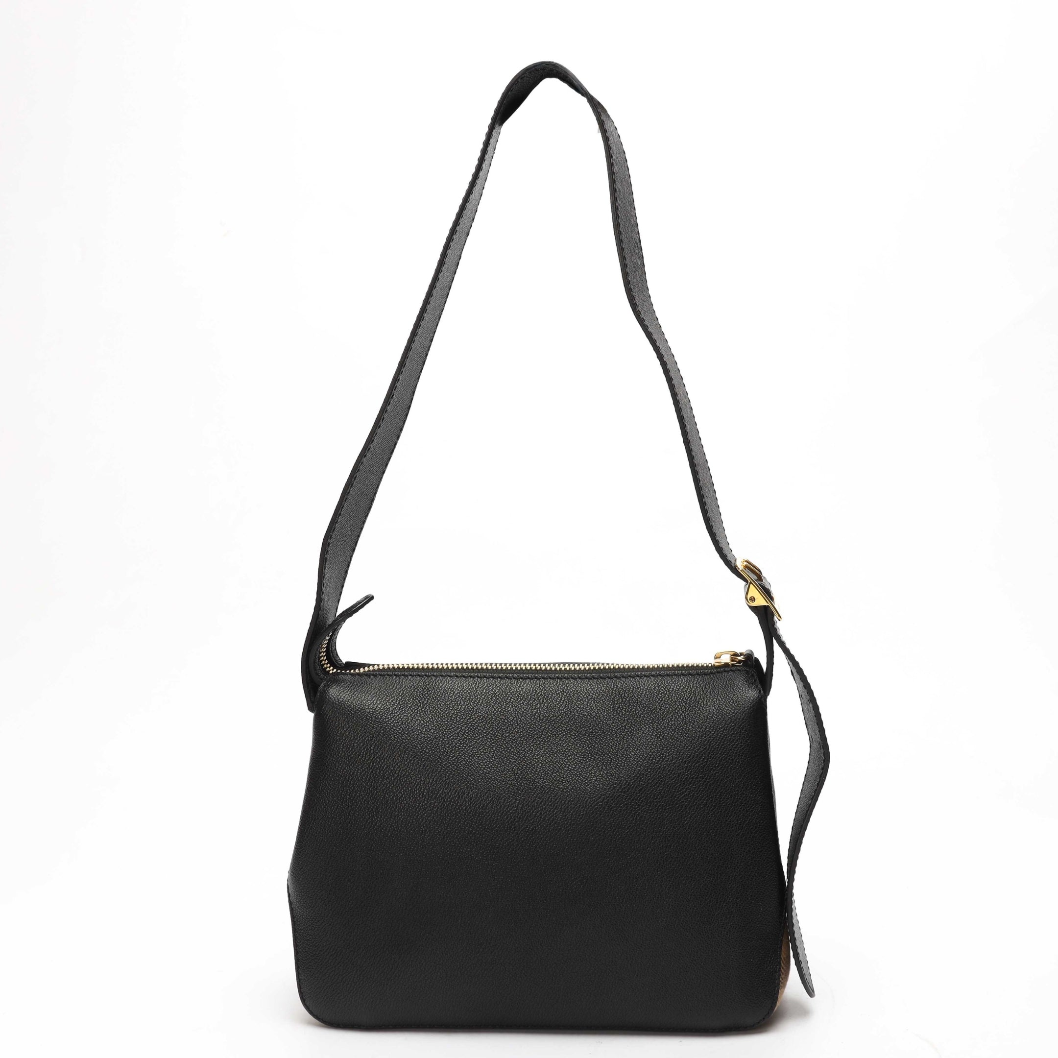 Burberry Black House Check Helmsley Crossbody Bag