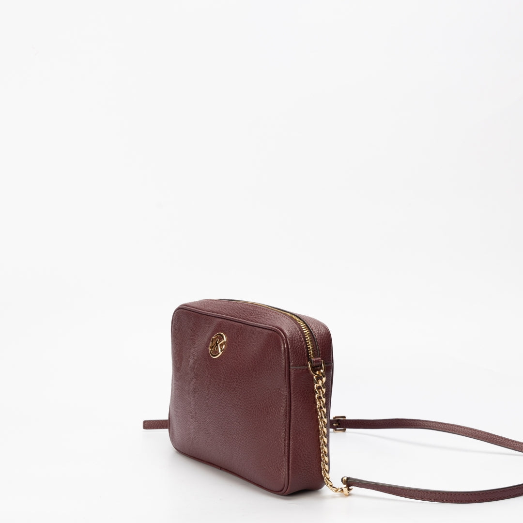 Michael Kors Fulton Pebbled Leather Crossbody Bag