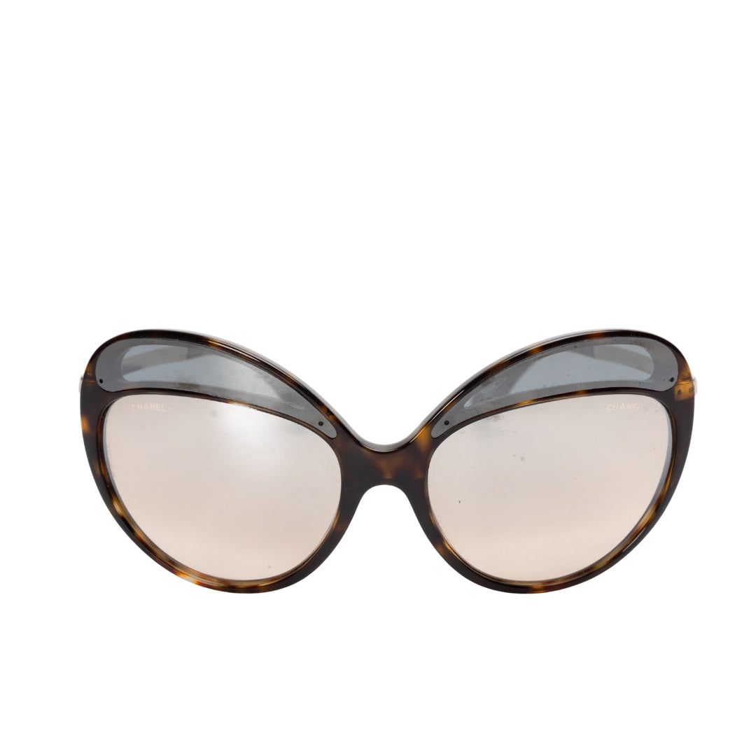 Chanel Butterfly Runway Rose Gold Sunglasses