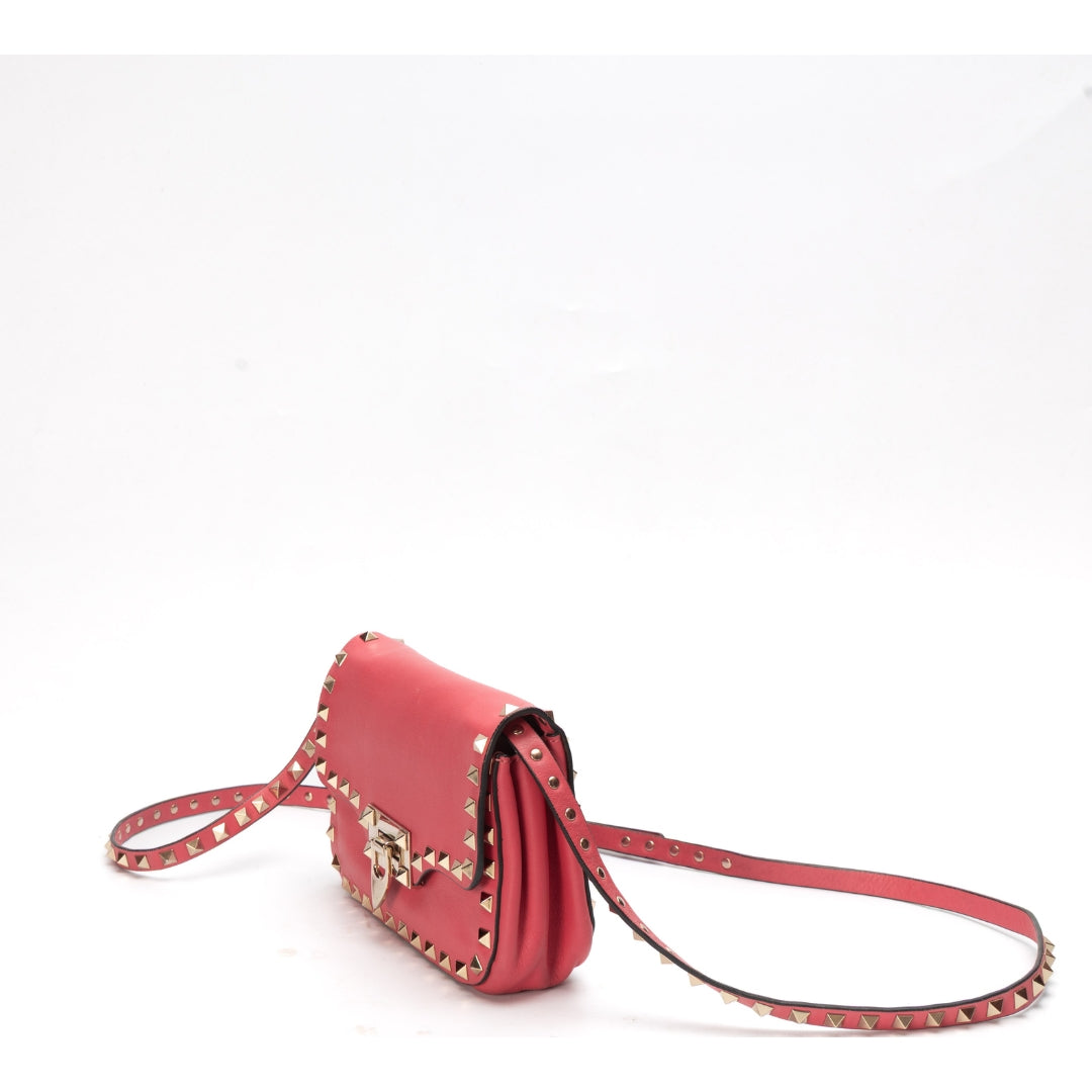Valentino Garavani Rockstud Alcove Shoulder Bag