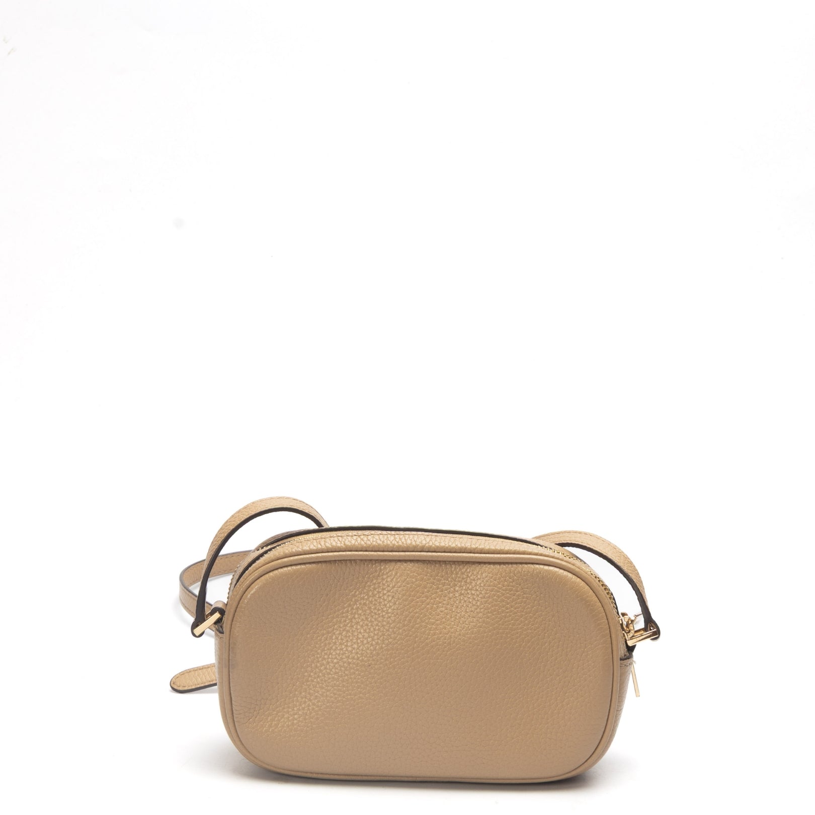 Michael Kors Fulton Pebled Beige Crossbody Bag