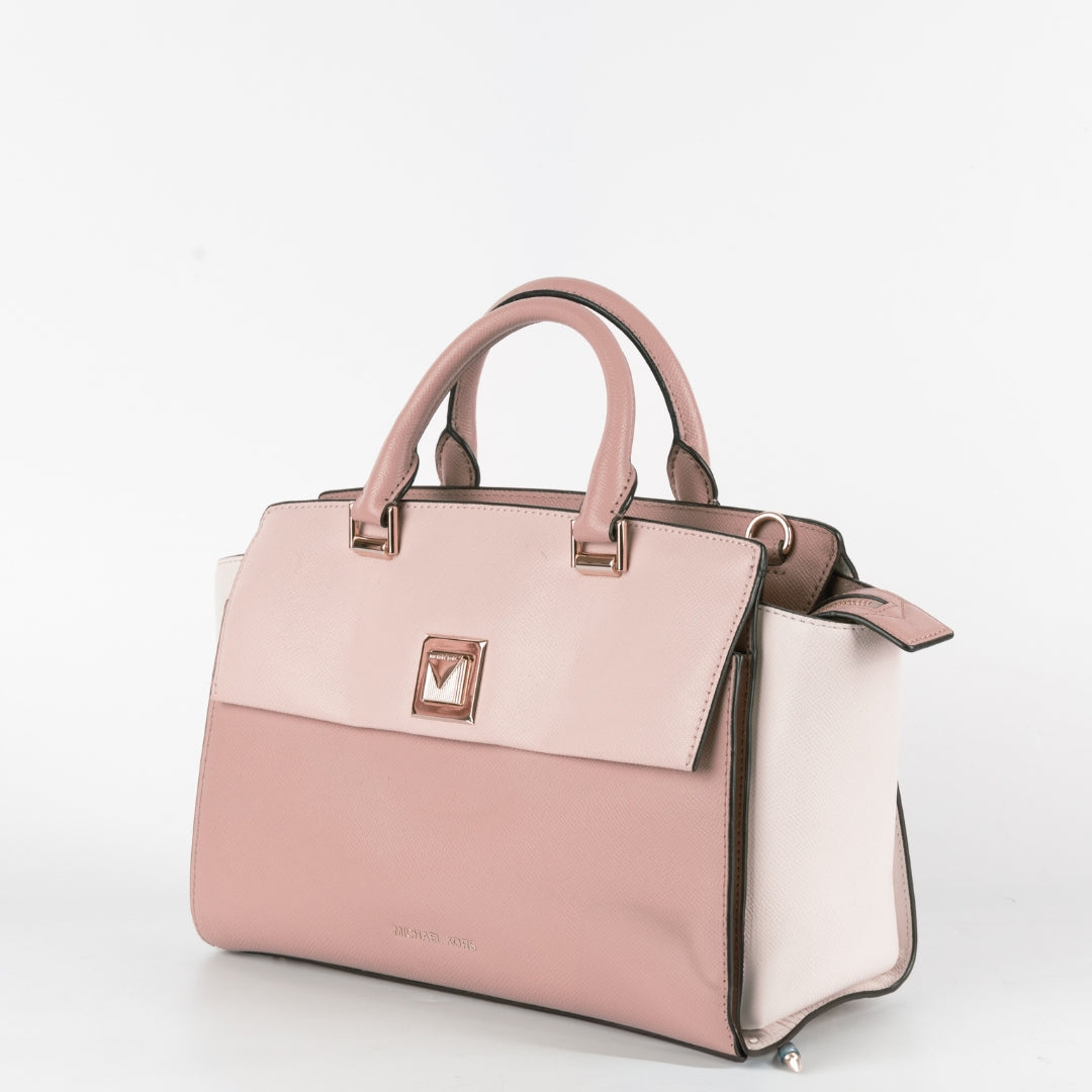 Michael Kors Soft Pink Sylvia Large Satchel ‌