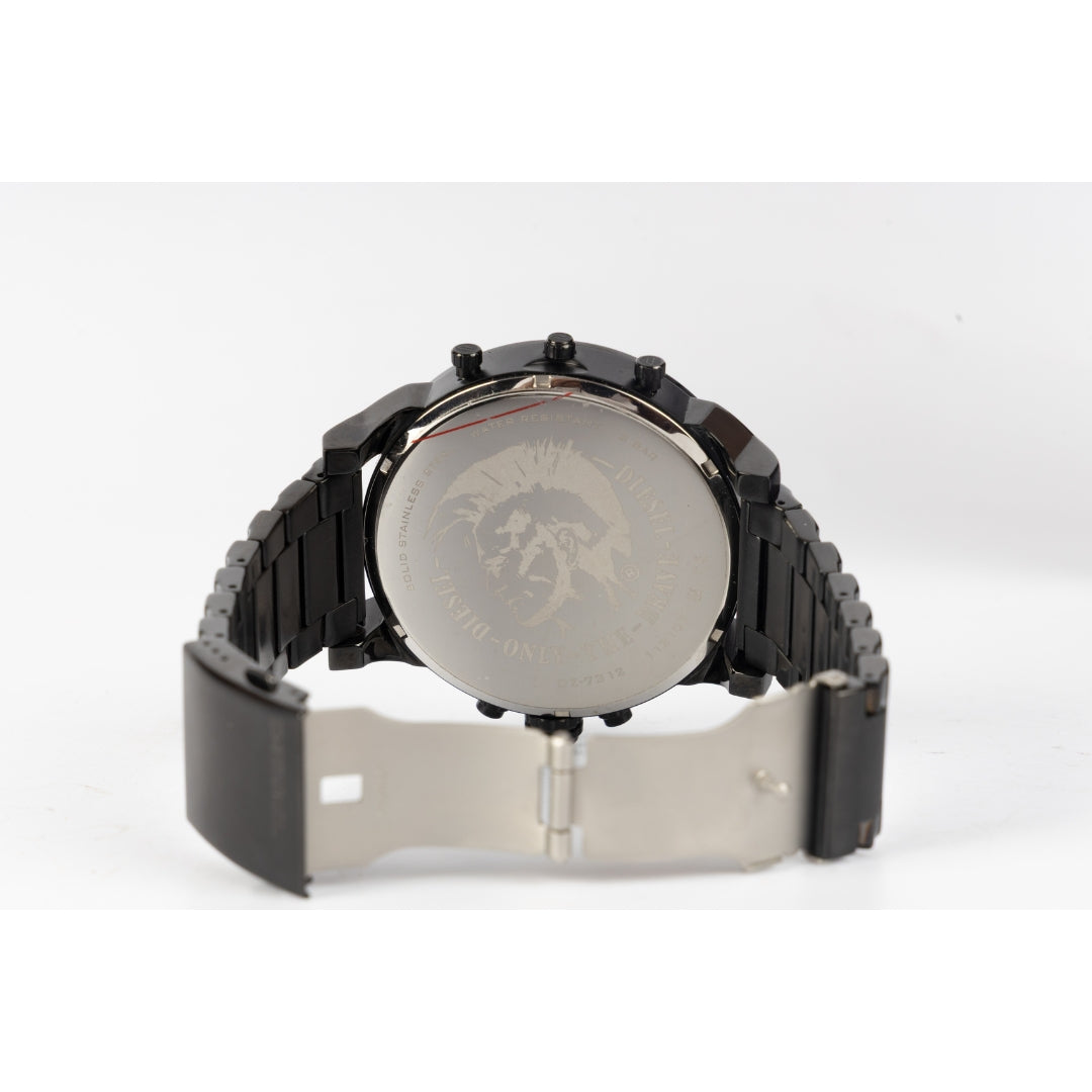 Diesel Mr. Daddy 2.0 Men Black Skeleton Dial Analogue Watch
