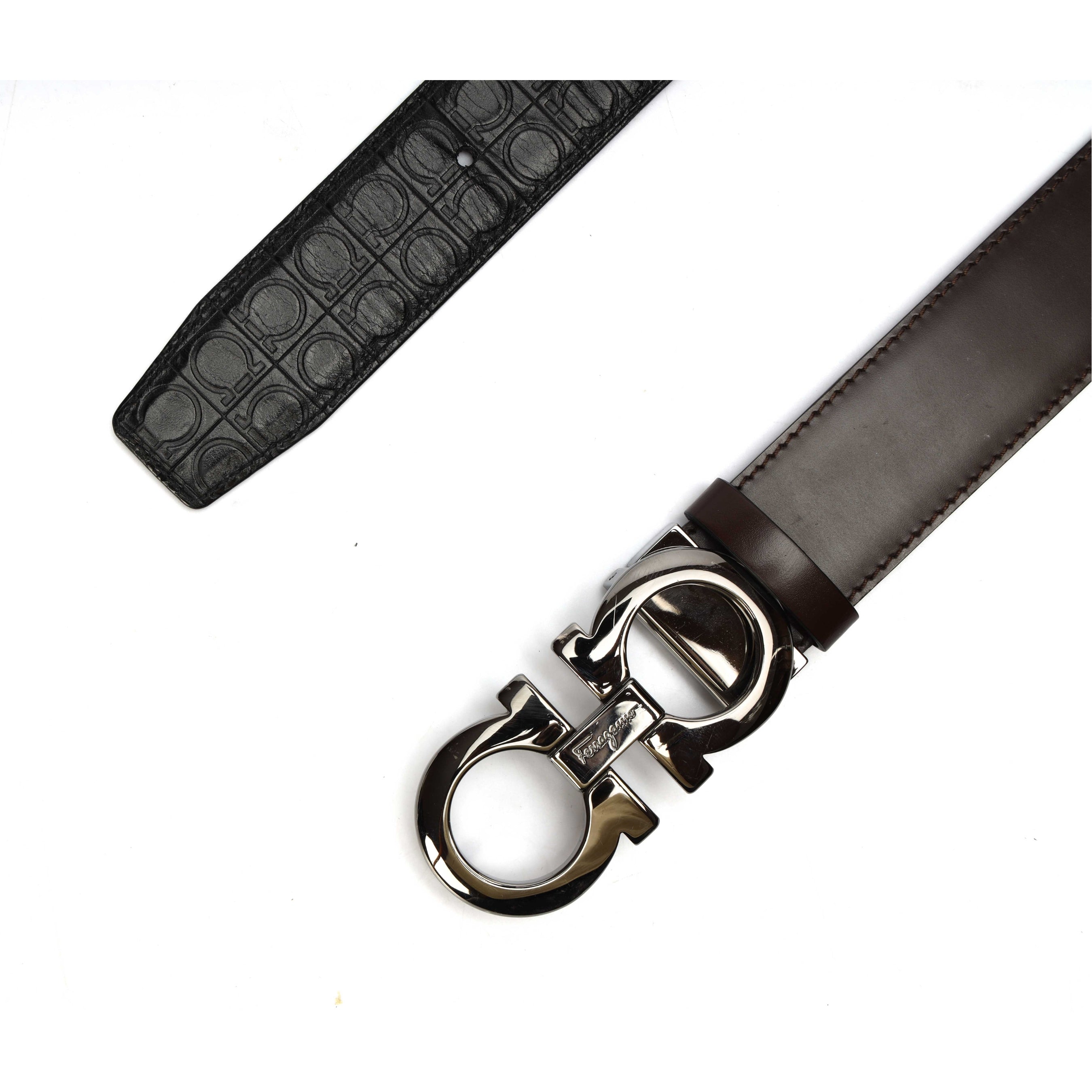 Salvatore Ferragamo Gansini Reversible Belt