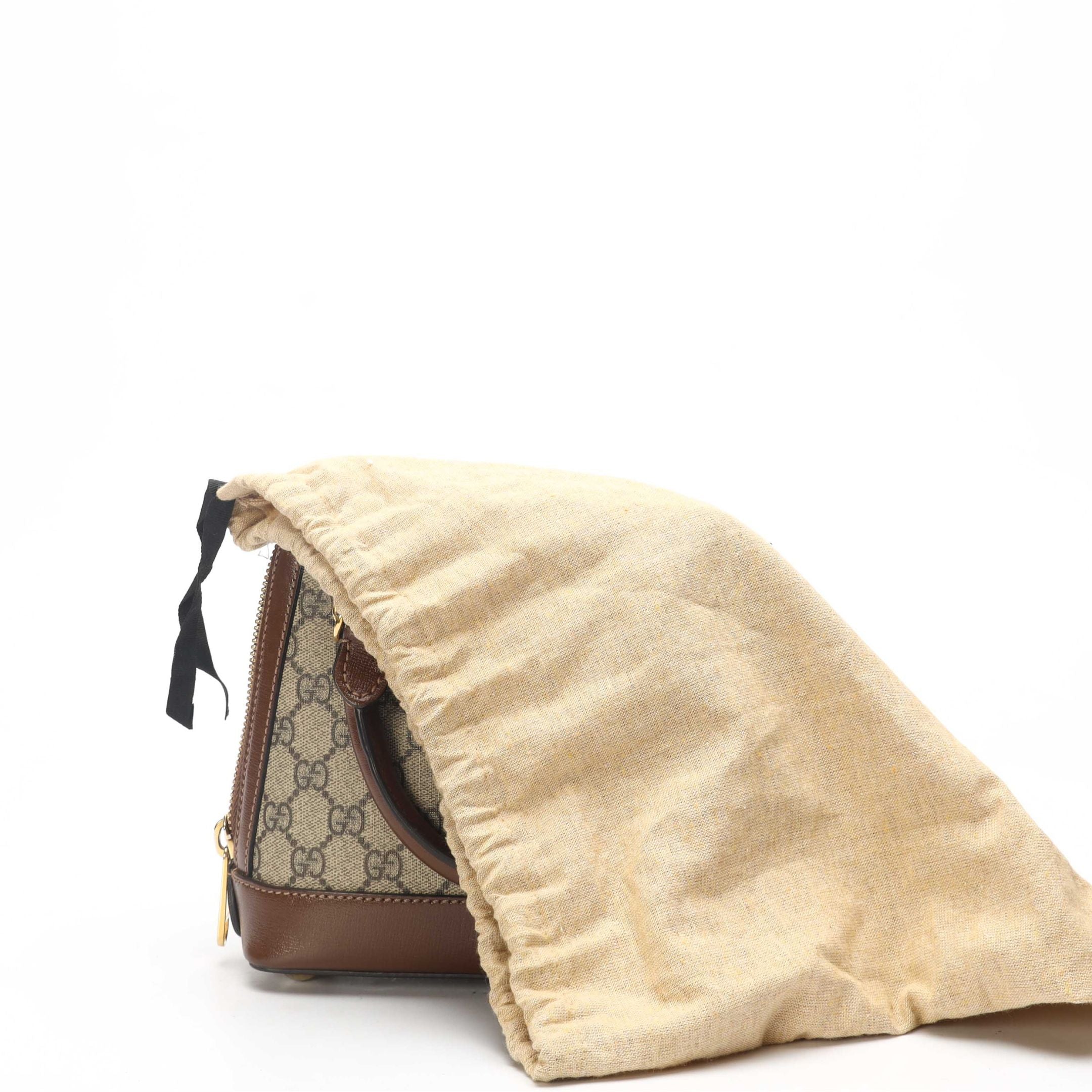 Gucci GG Supreme Mini Horsebit 1955 Crossbody Bag