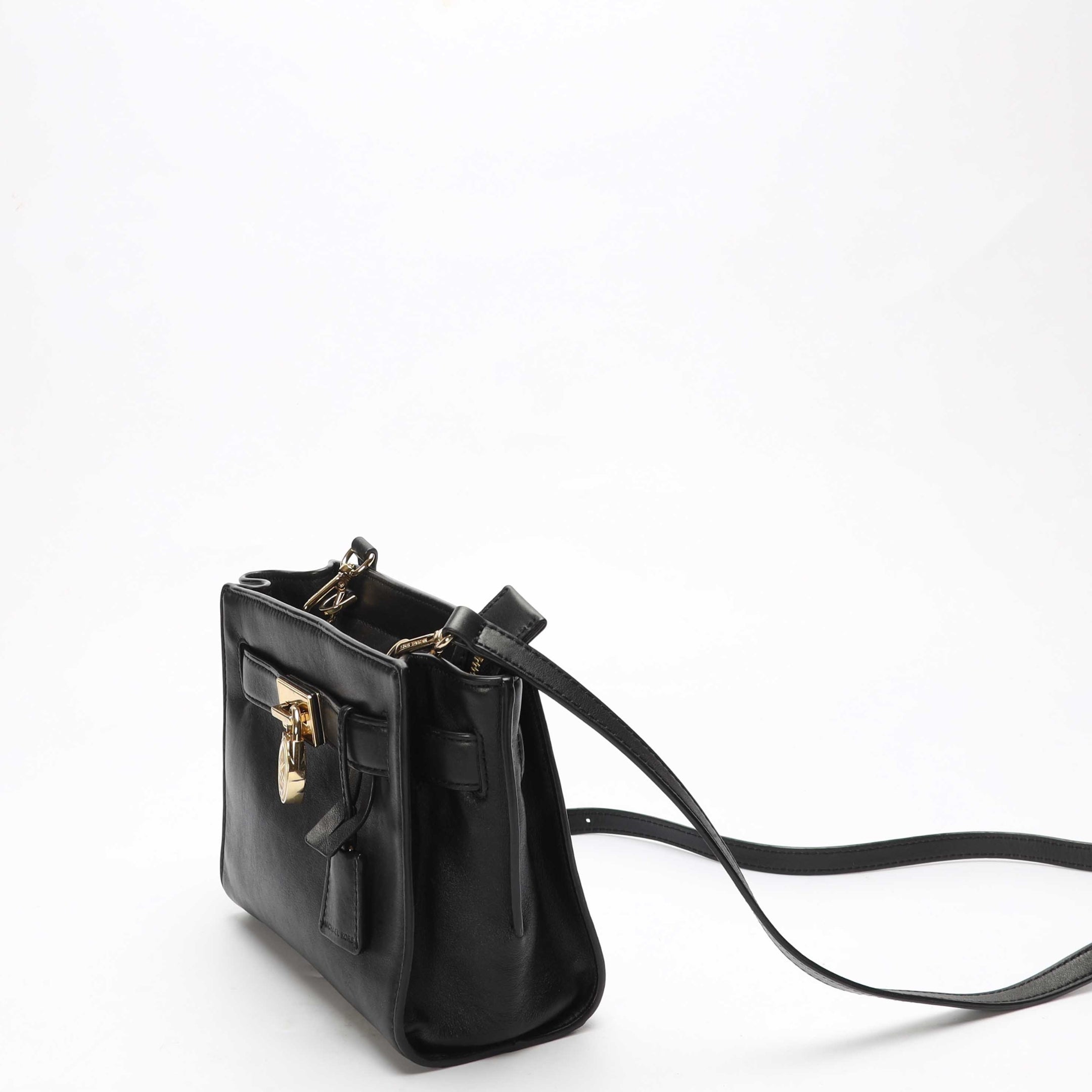 Michael Kors Black Hamilton Crossbody Bag