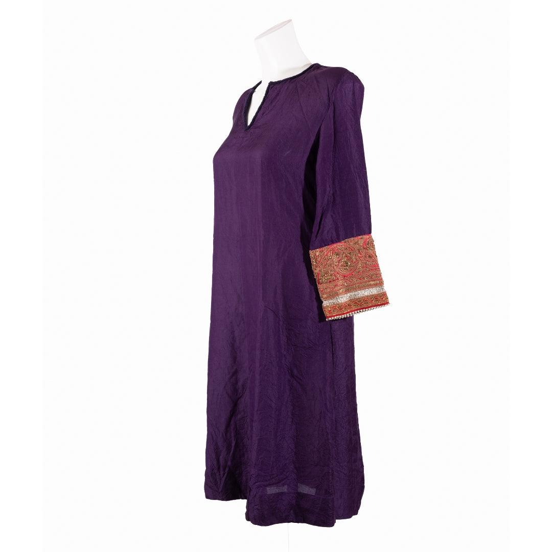 Anamika Khanna Purple Kurti