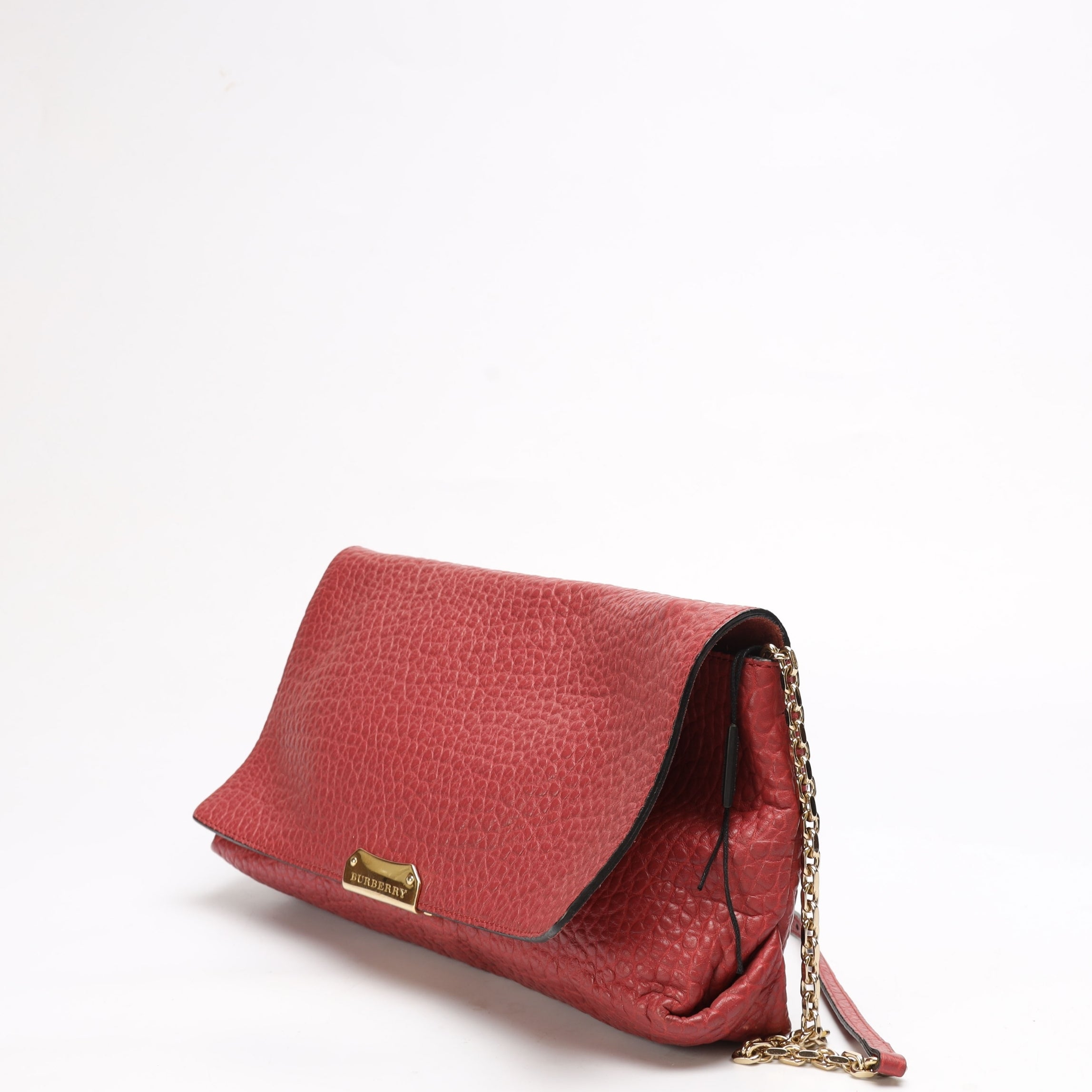 Burberry Red Mildenhall Crossbody Bag