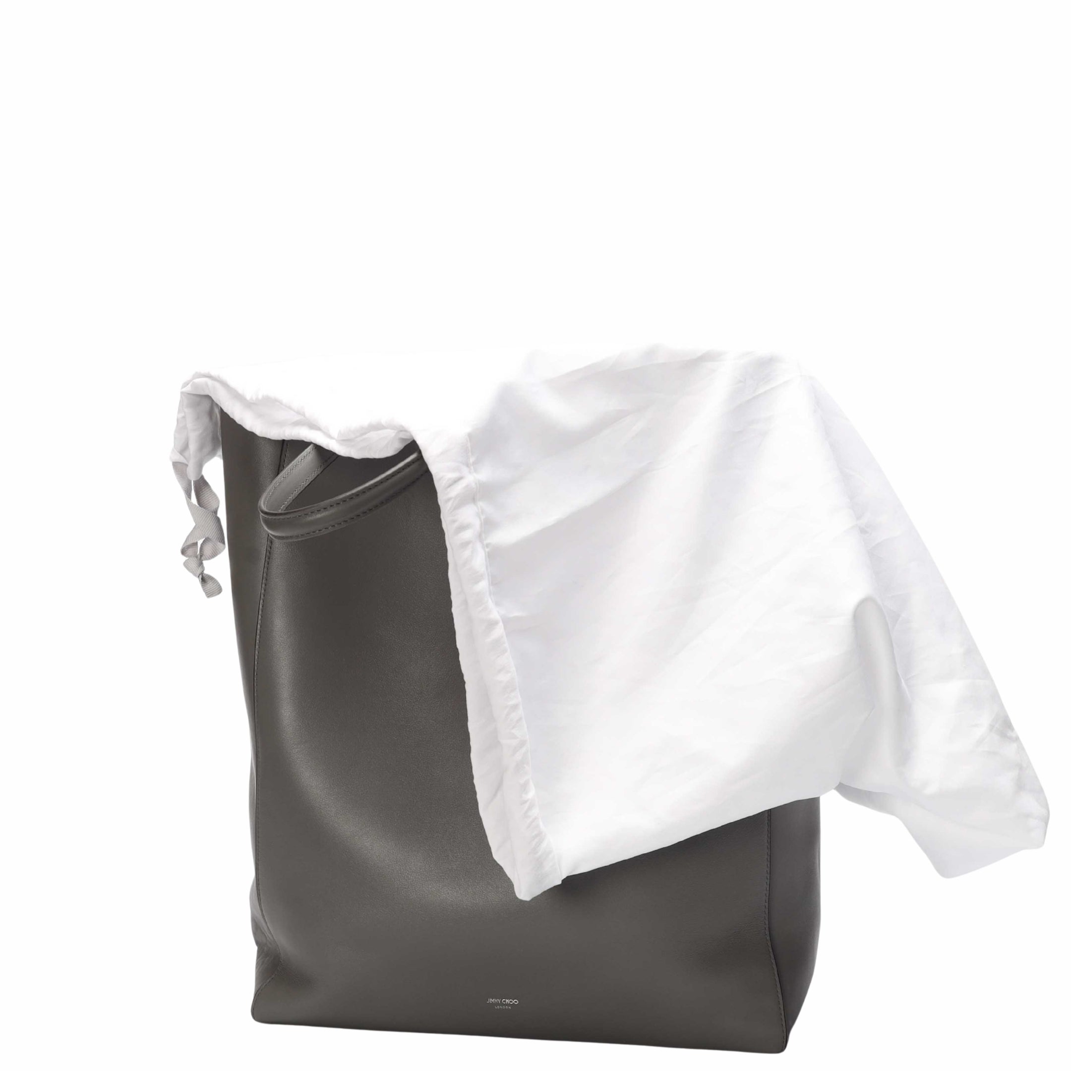 Jimmy Choo Grey Large Lenny Tote