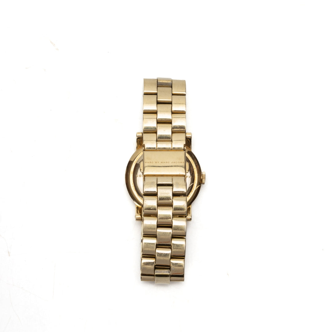 Marc Jacobs Golden Amy Dexter Dial Watch