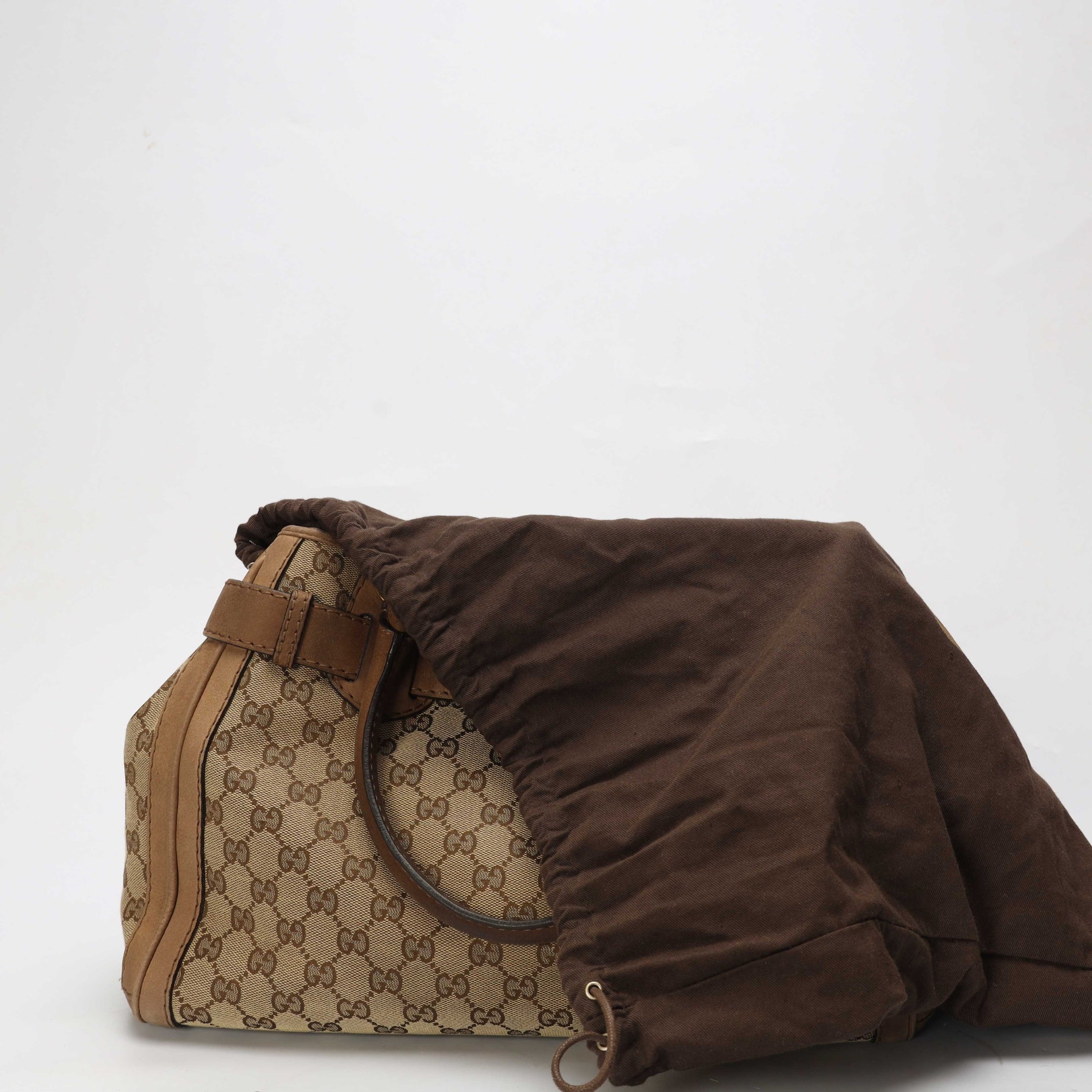 Gucci Beige GG Canvas Running Tote