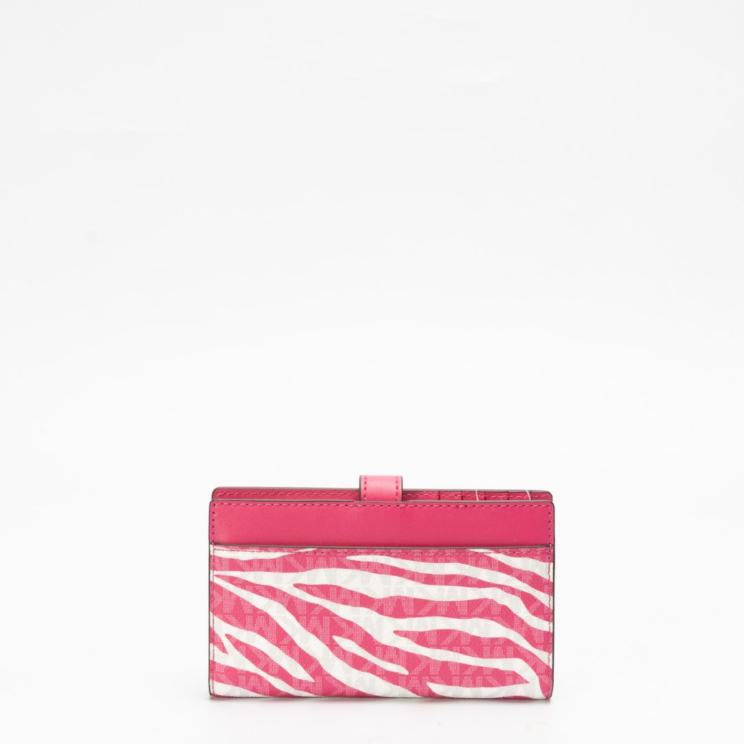 Michael Kors Greenwich Zebra Print Wallet