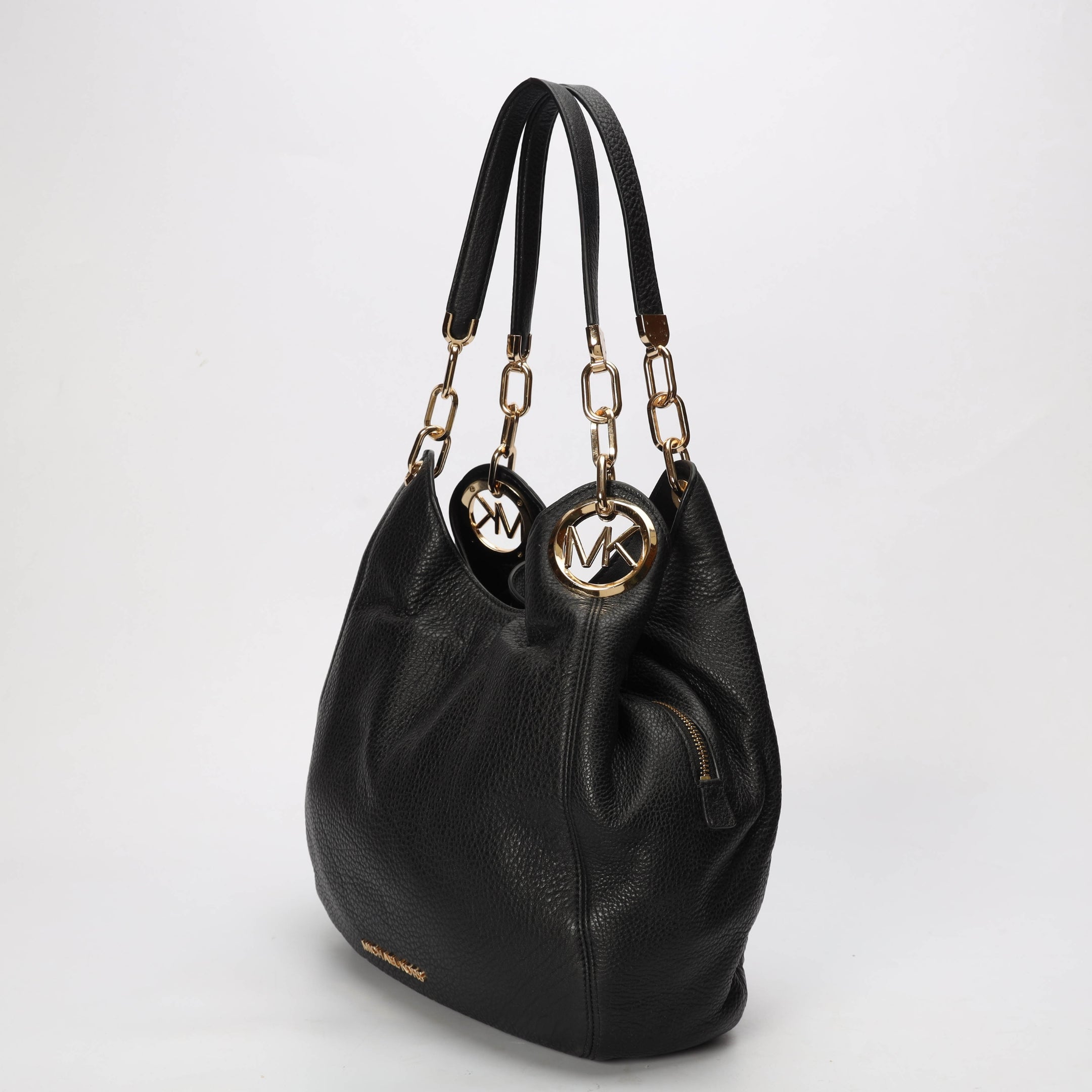 Michael Kors Lillie Large Black Hobo Bag