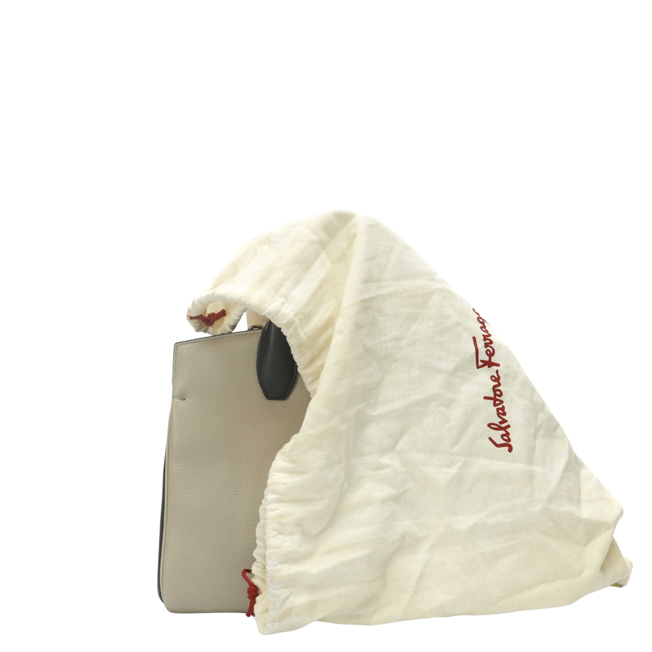 Salvatore Ferragamo Colorblock Studio Top Handle Bag