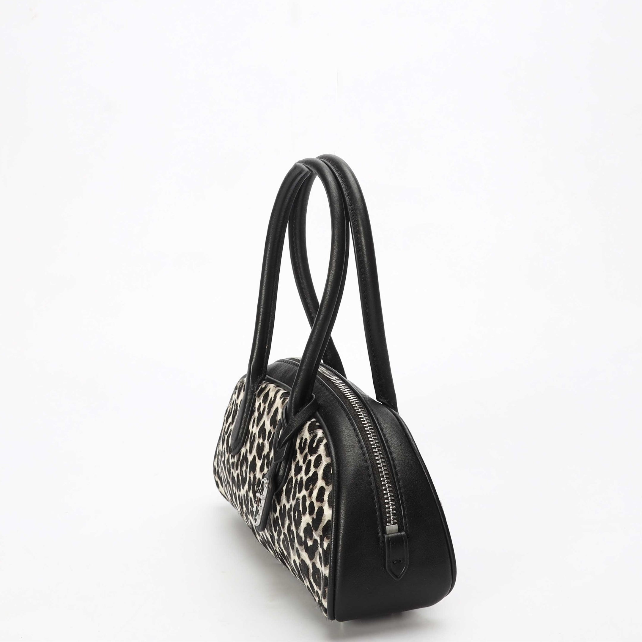 Michael Kors Lulu Small Leopard Print  Satchel