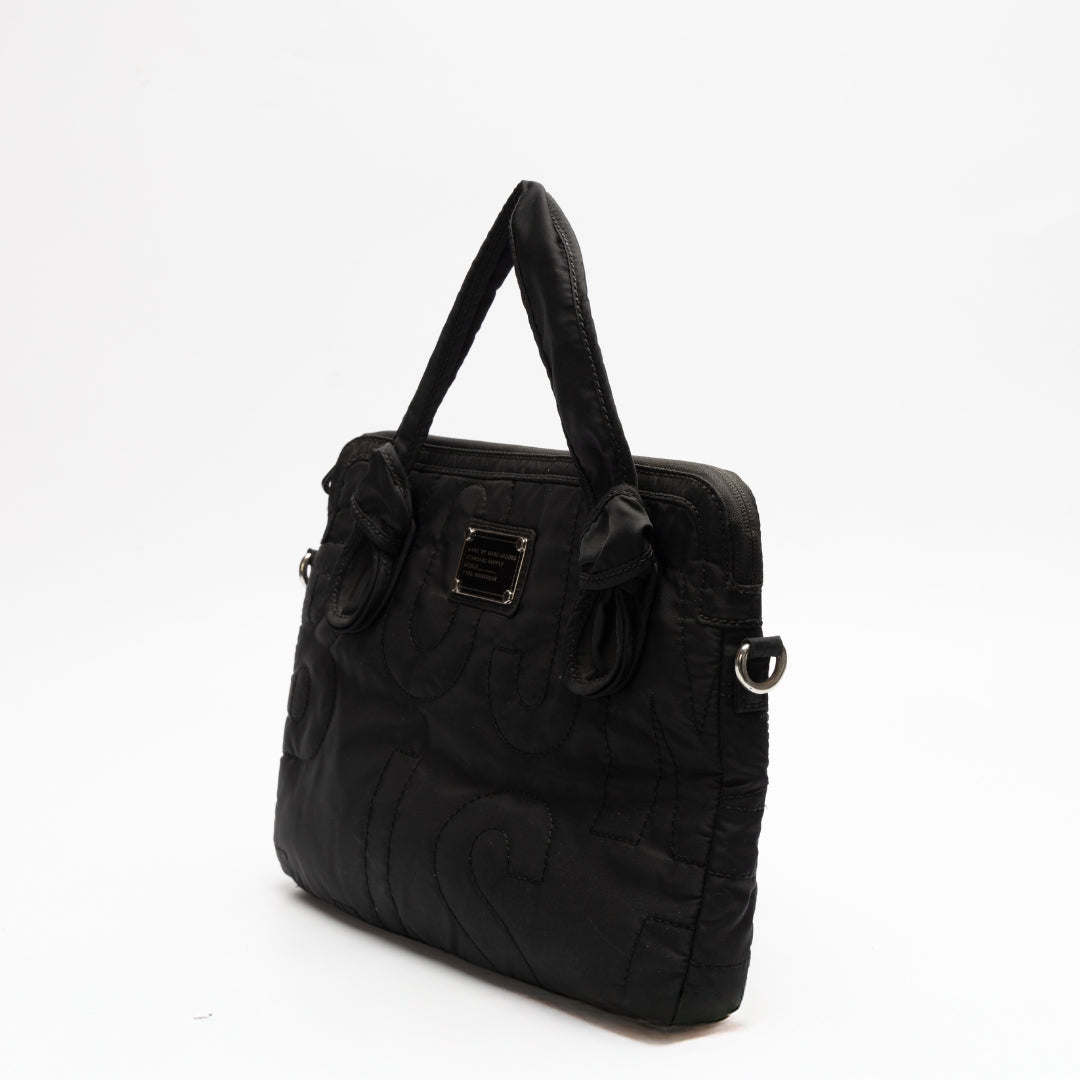 Marc By Marc Jacobs Black Nylon Laptop Bag