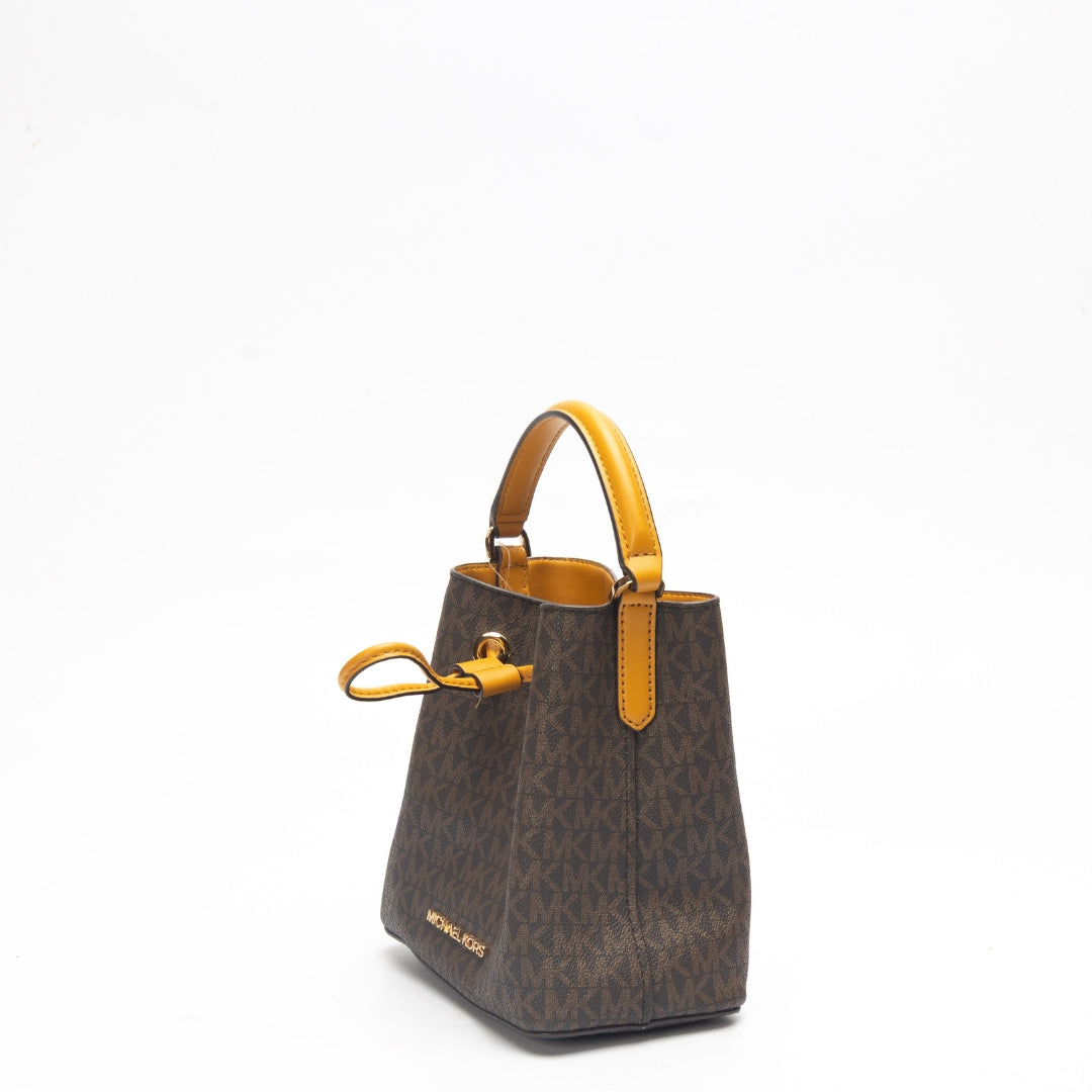 Michael Kors Suri Small Logo Convertible Bucket Bag