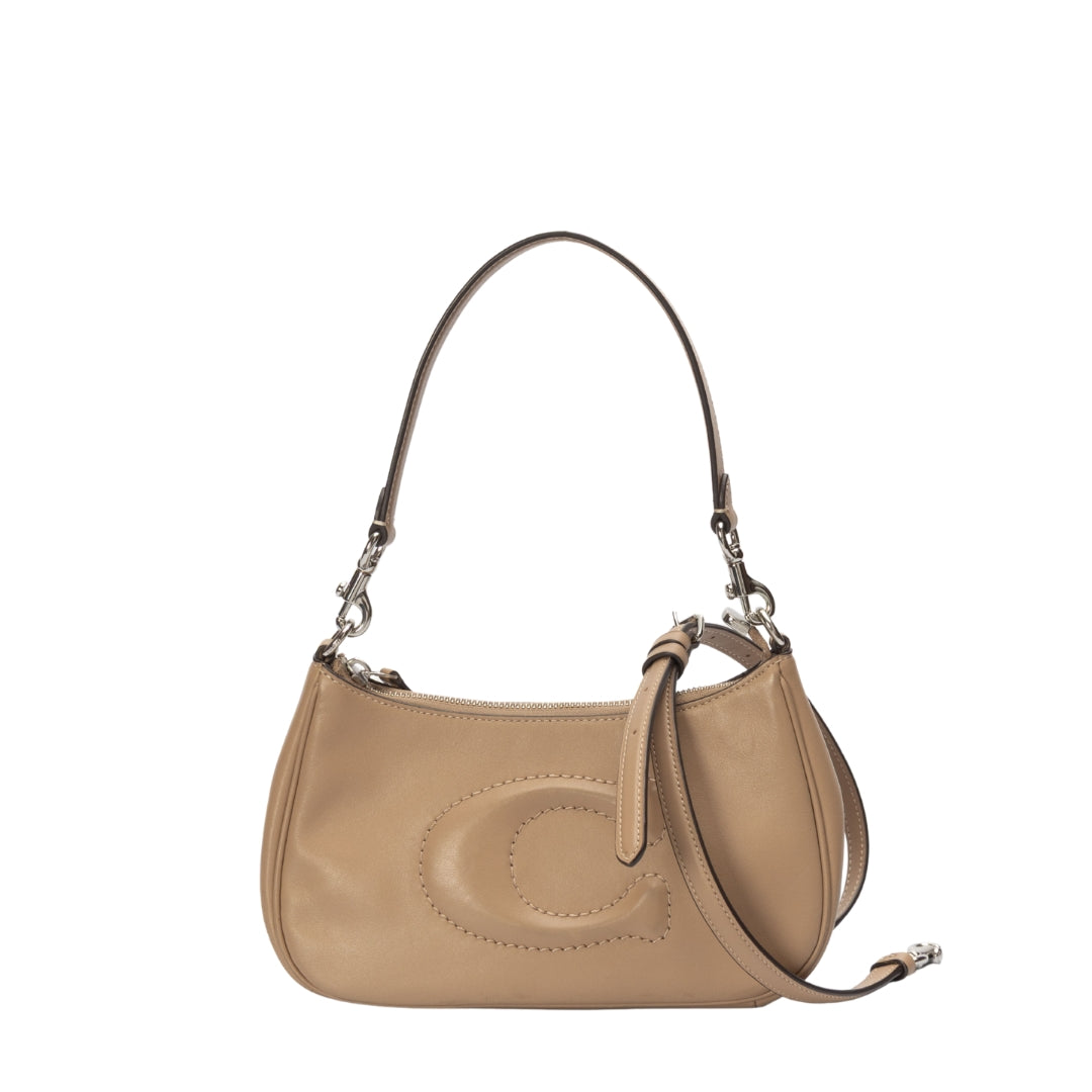 Coach Beige Teri Shoulder Bag